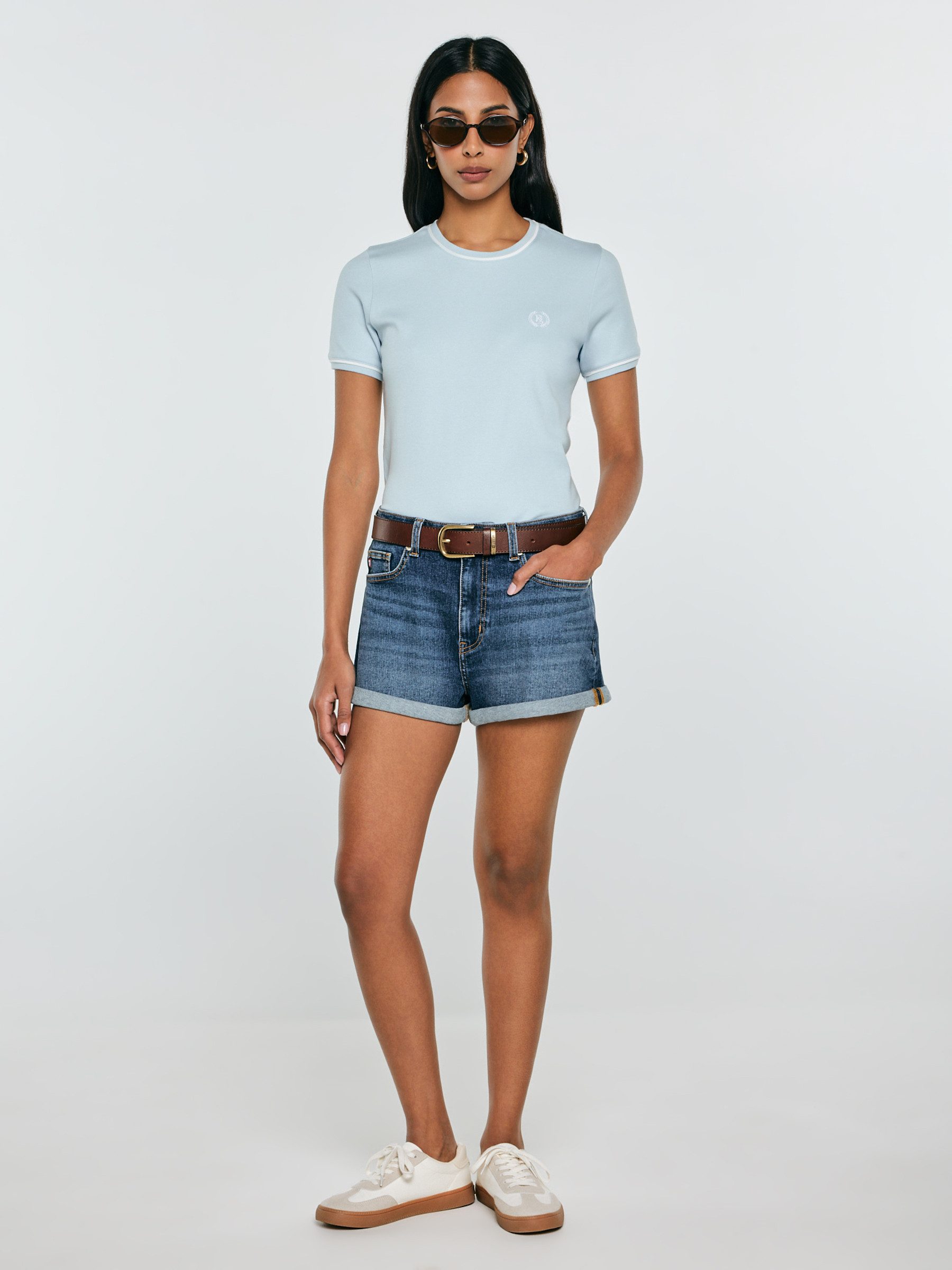 BIG STAR T-Shirt LEMOURE blau