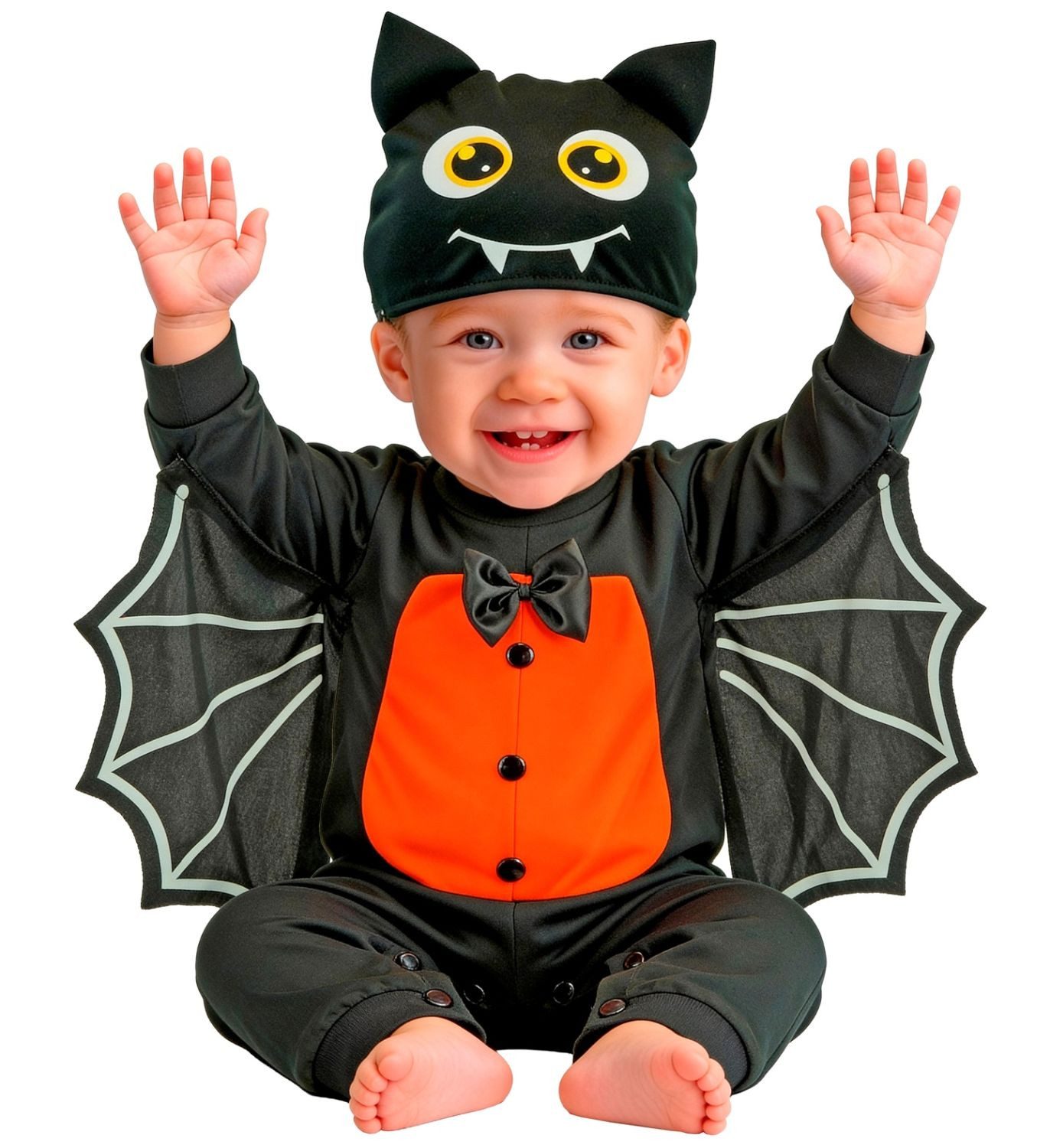 Widmann S.r.l. Hexen-Kostüm 'Kleine Fledermaus' Kostüm für Babys, Overall und