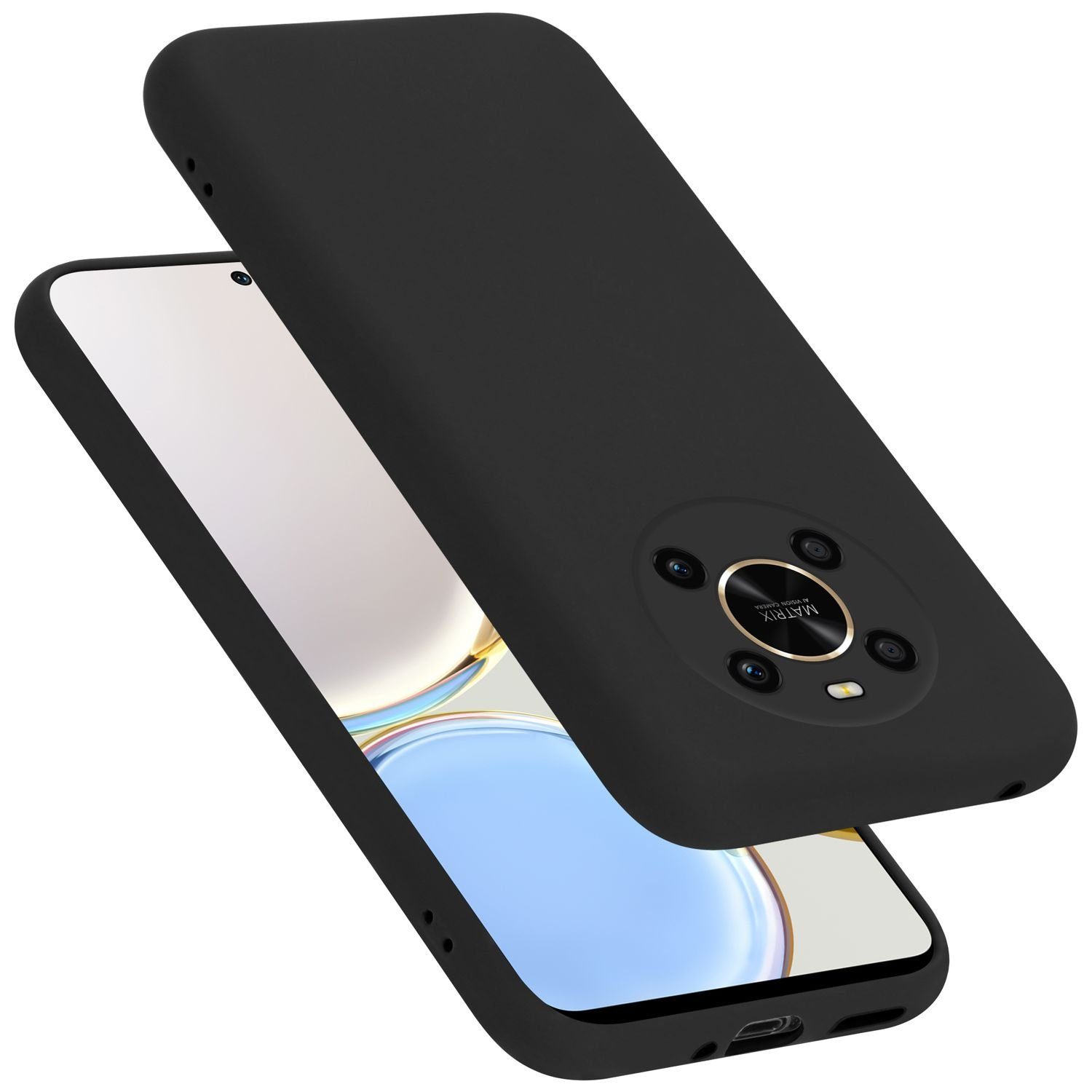 Cadorabo Handyhülle für Hülle Honor MAGIC 4 LITE, Flexible Hülle TPU Silikon Schutzhülle Back Cover Case