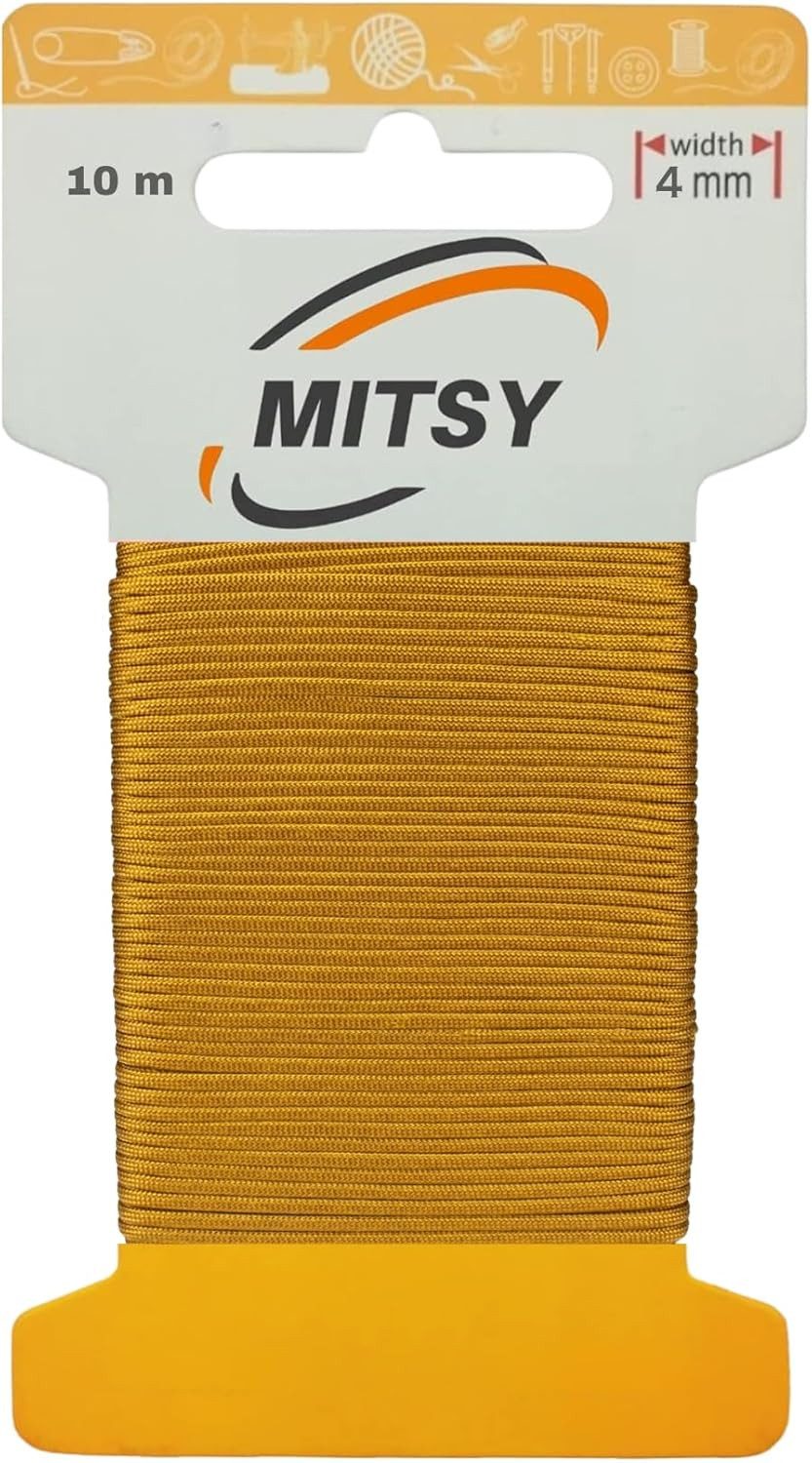 MITSY 4mm Paracord 550 Typ III – Starkes Nylonseil für Outdoor & Survival Seil (7-Kern Aufbau, Reißfest & Langlebig), Extra stark, 250 kg Belastbar, UV-beständig, für Camping & Hundeleinen