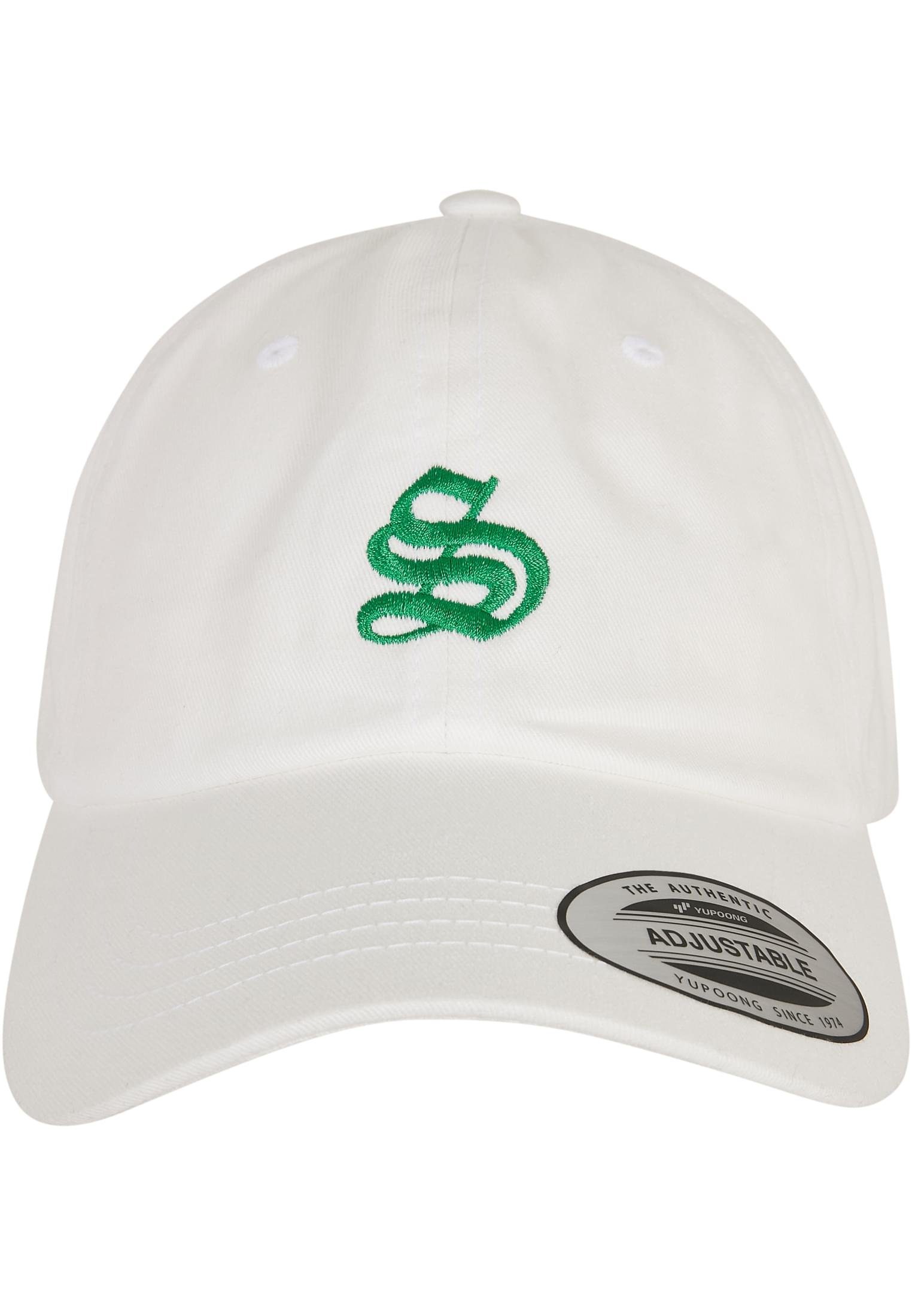 MisterTee Flex Cap Accessoires Letter White Low Profile Cap