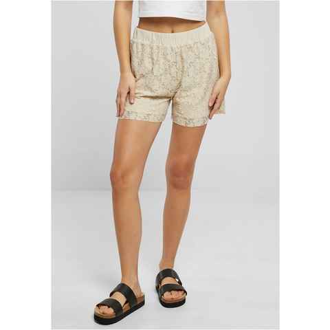 URBAN CLASSICS Stoffhose Damen Ladies Laces Shorts (1-tlg)