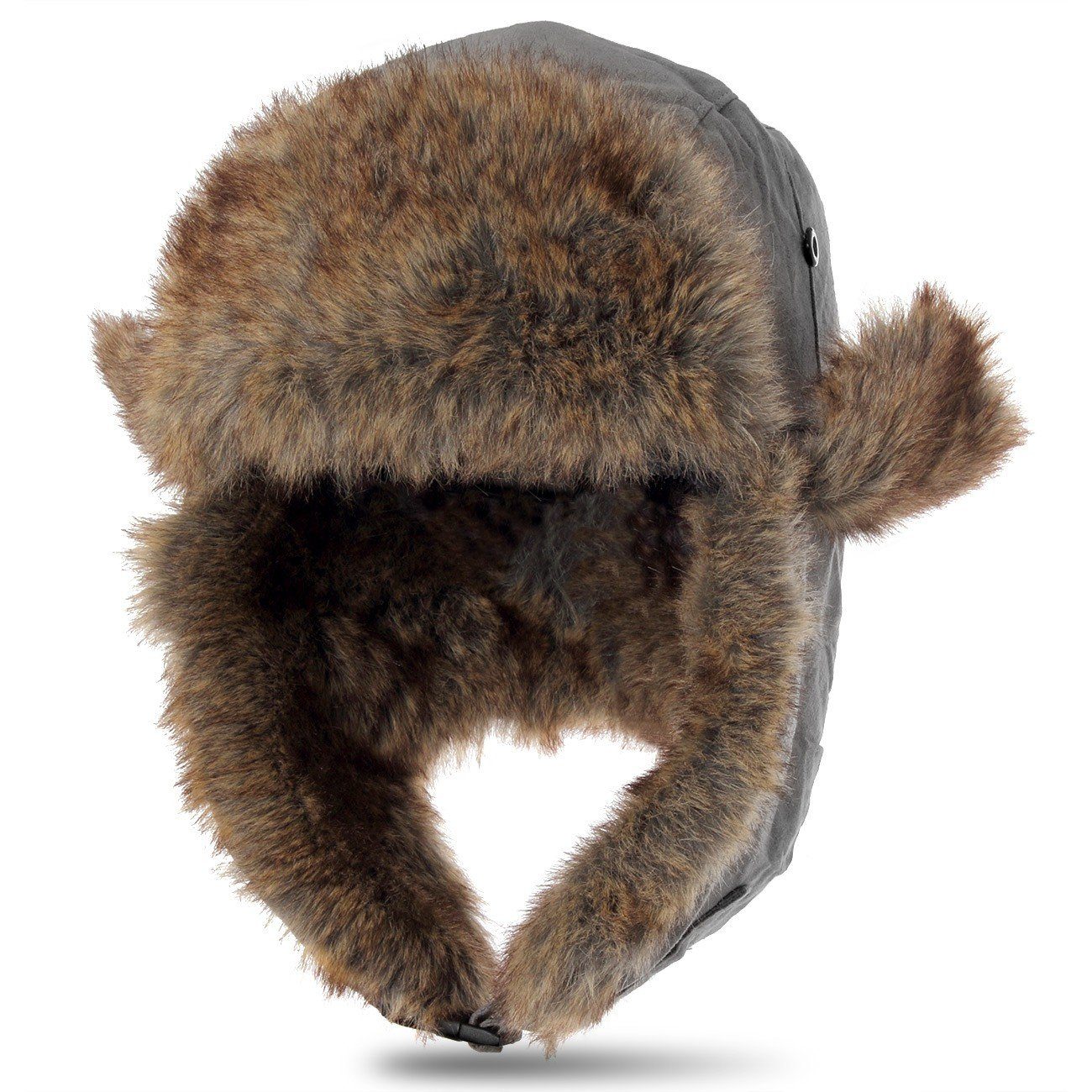 Caspar Ohrenmütze MU003 mit Kunstfell und günstig online kaufen