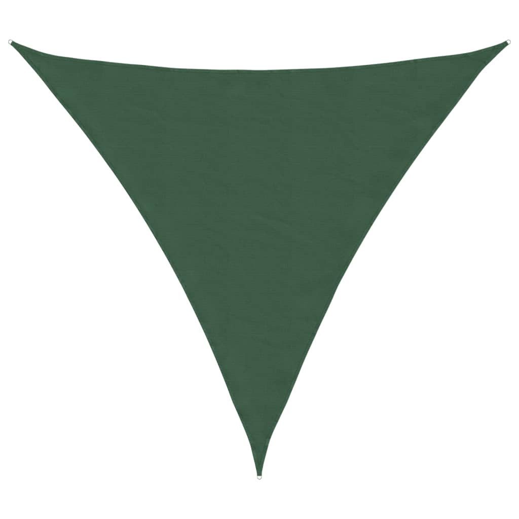 Sonnensegel Sonnensegel Oxford-Gewebe Dreieckig 3,6x3,6x3,6 m Dunkelgrün