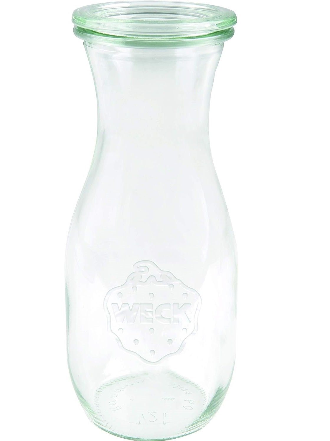 Glasflasche Saftflaschen für Glas 6 WECK Stück 1 L Vorratsglas Säfte Flasche