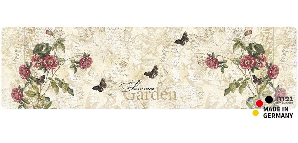 Läufer »Teppichläufer Summer Garden Rose 180cm«, matches21 HOME & HOBBY