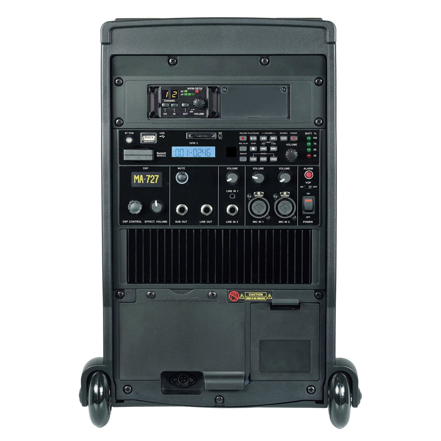 Mipro Audio MA-727 mit W) (Bluetooth, und Lautsprechersystem Stativ 1-Kanal Empfangsmodul 170