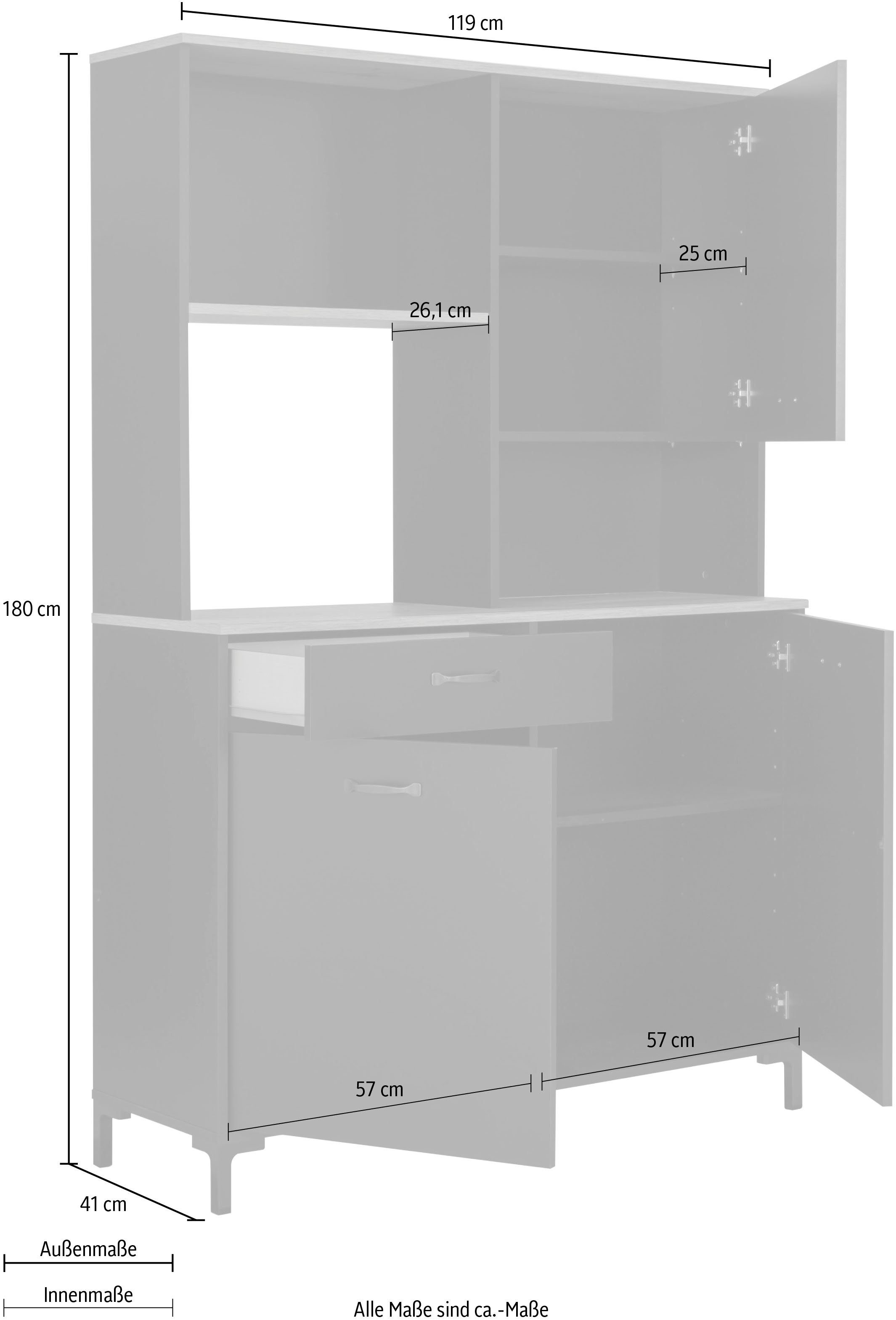 Anrichte 3 Gami Schublade Küchenbuffet Türen 1 Manchester