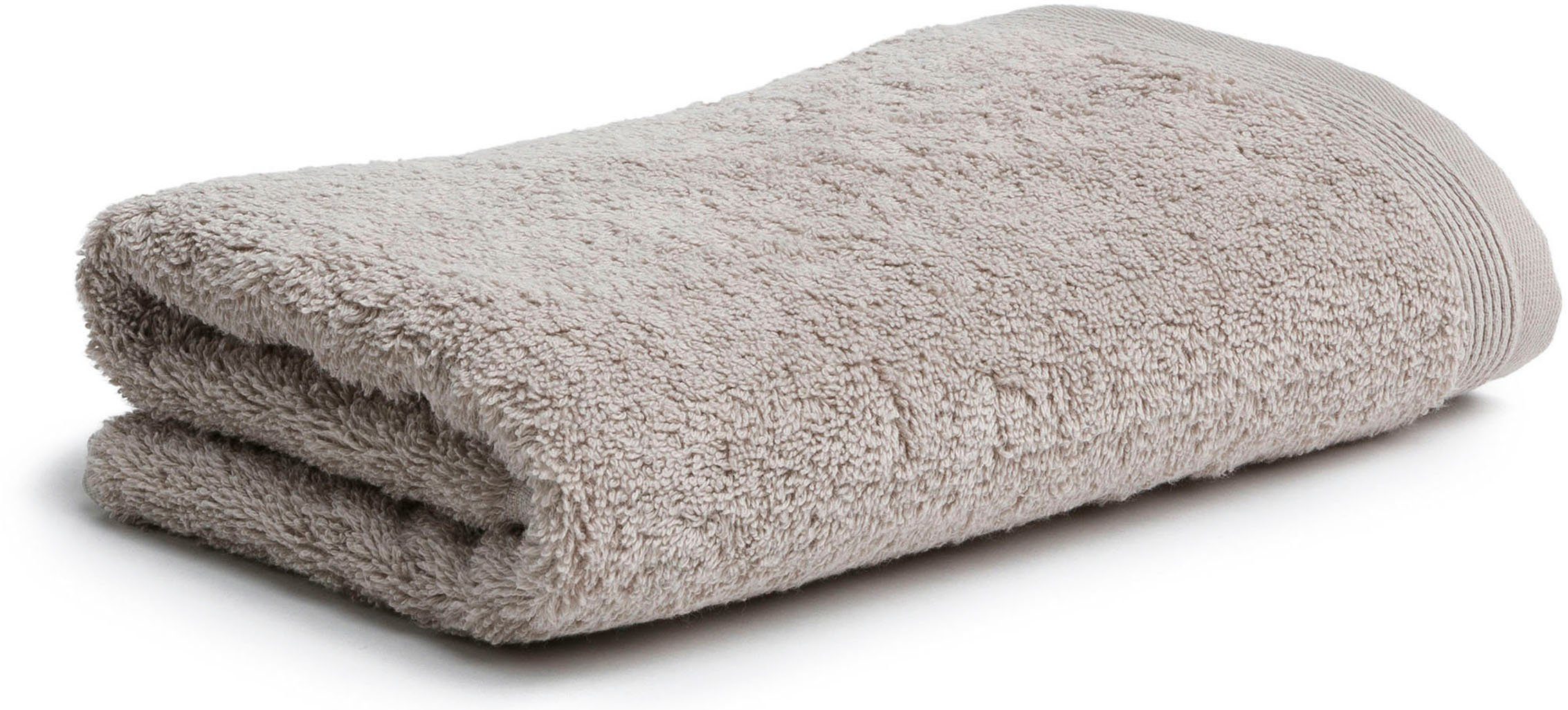 Möve Handtücher Superwuschel, Walkfrottee (1-St), Handtuch mit Bordüre, 100% Premium Cotton Baumwolle, einfarbig, weich