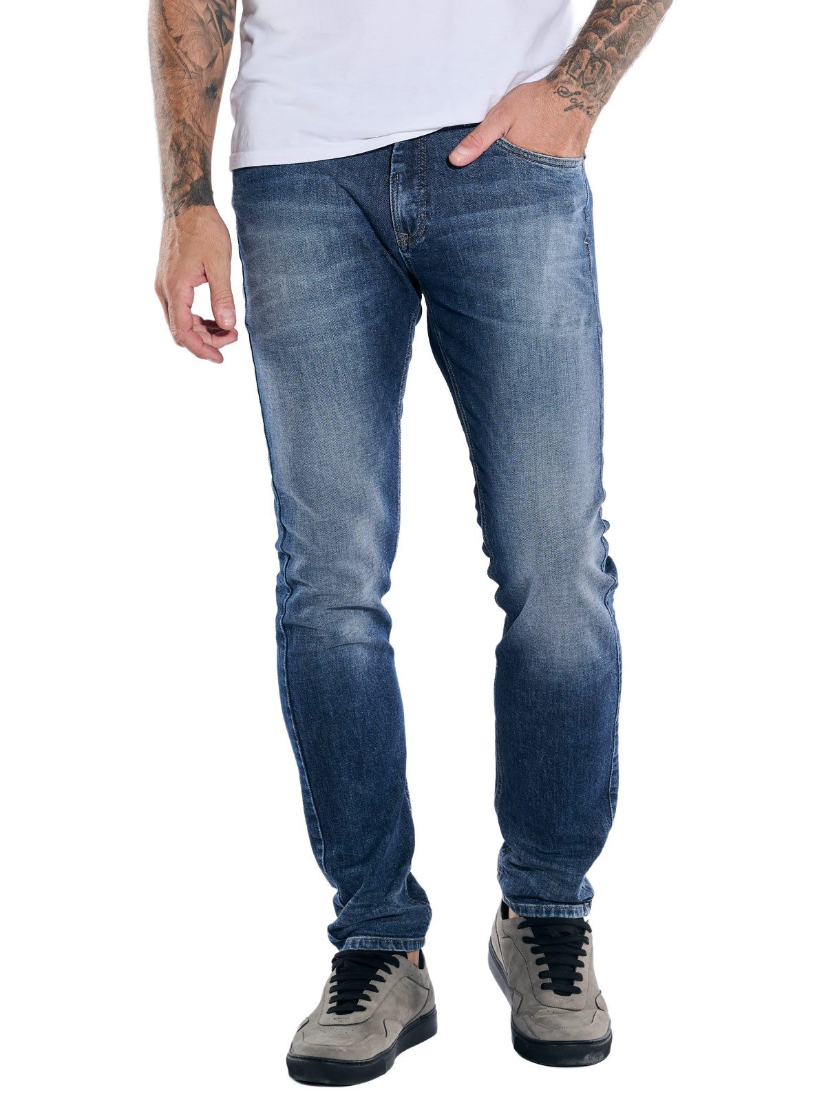 emilio adani Stretch-Jeans emilio adani Herren Jeans, Brilliantblau günstig online kaufen
