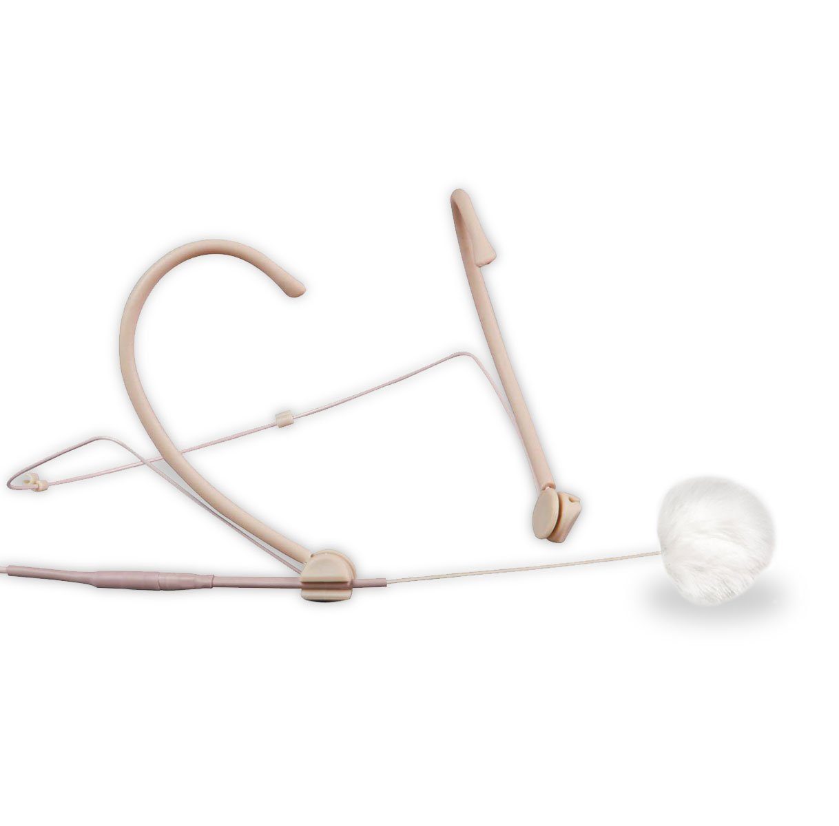 Mipro Audio Mikrofon Mipro MU-23 Headset Mikrofon mit Windschutz Weiss, Vorteils-Set mit Windschutz Weiss