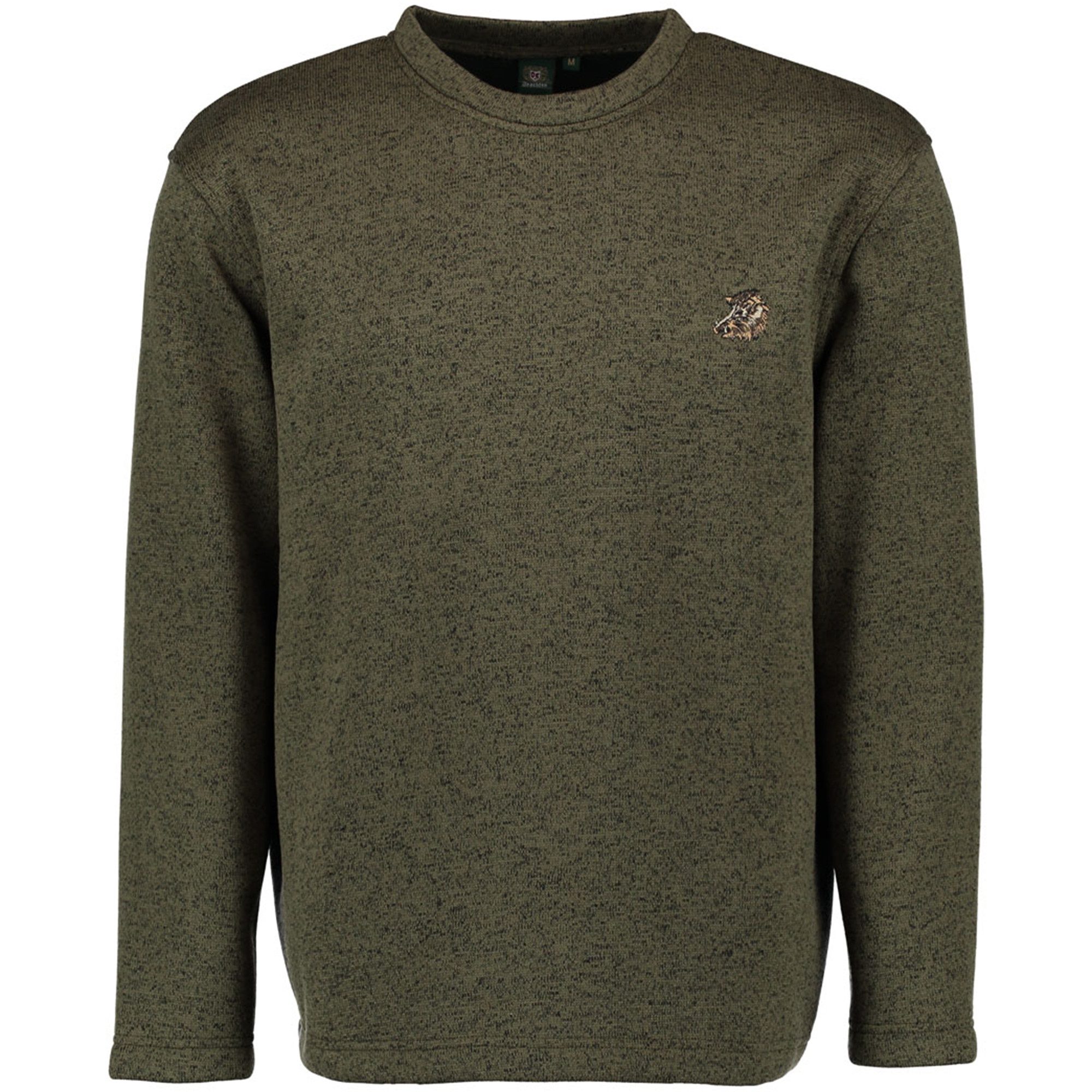 German Wear Strickpullover OP1 Jagdpullover für jagd oliv