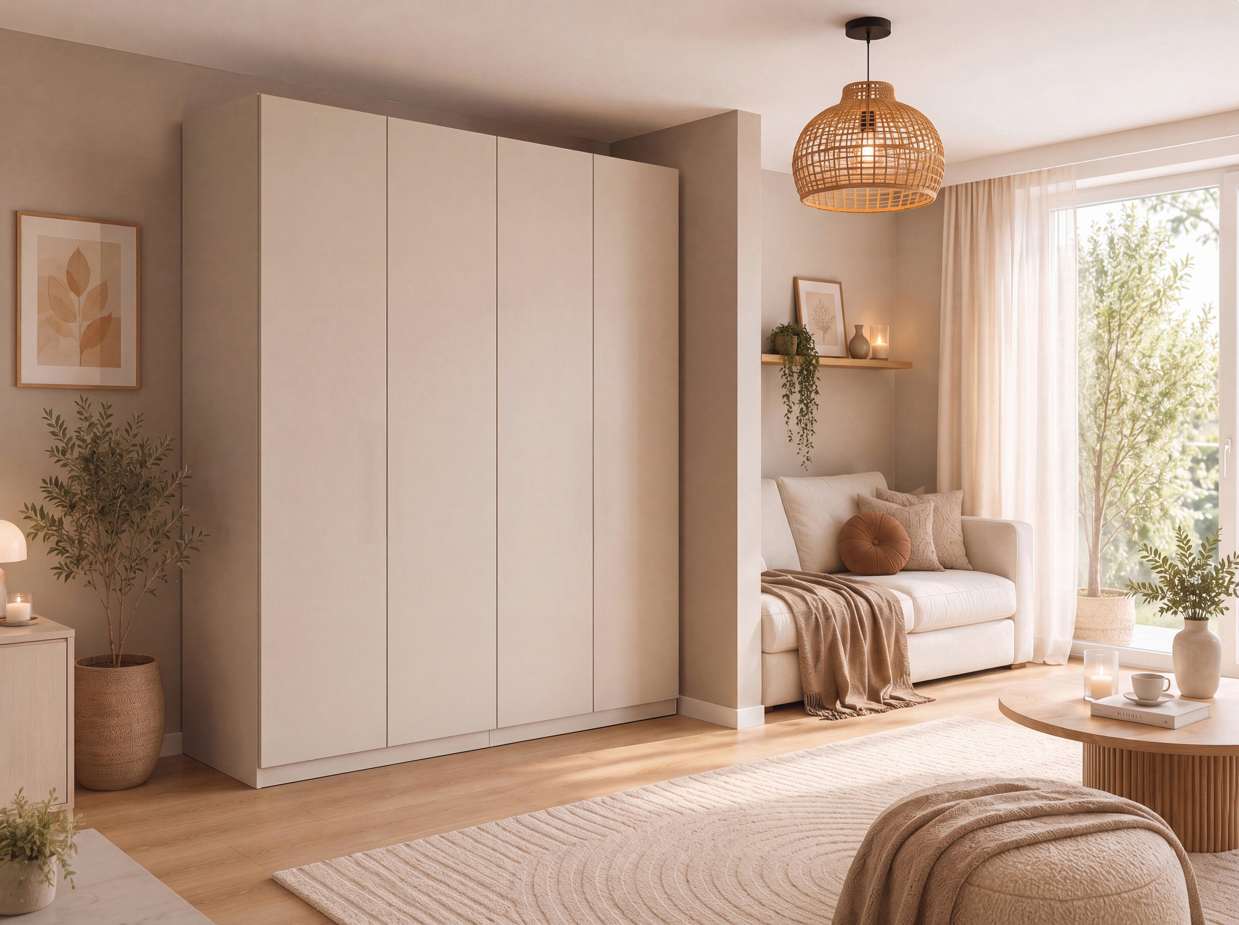 rauch Kleiderschrank Schlafzimmer Garderobe Kinderzimmer WELTNEUHEIT ELVIK by rauch-ONE (3 Ausstattungsvarianten - Breiten 47-405 cm, Höhen 187/212/231 cm) PATE – Bild 2 von 5