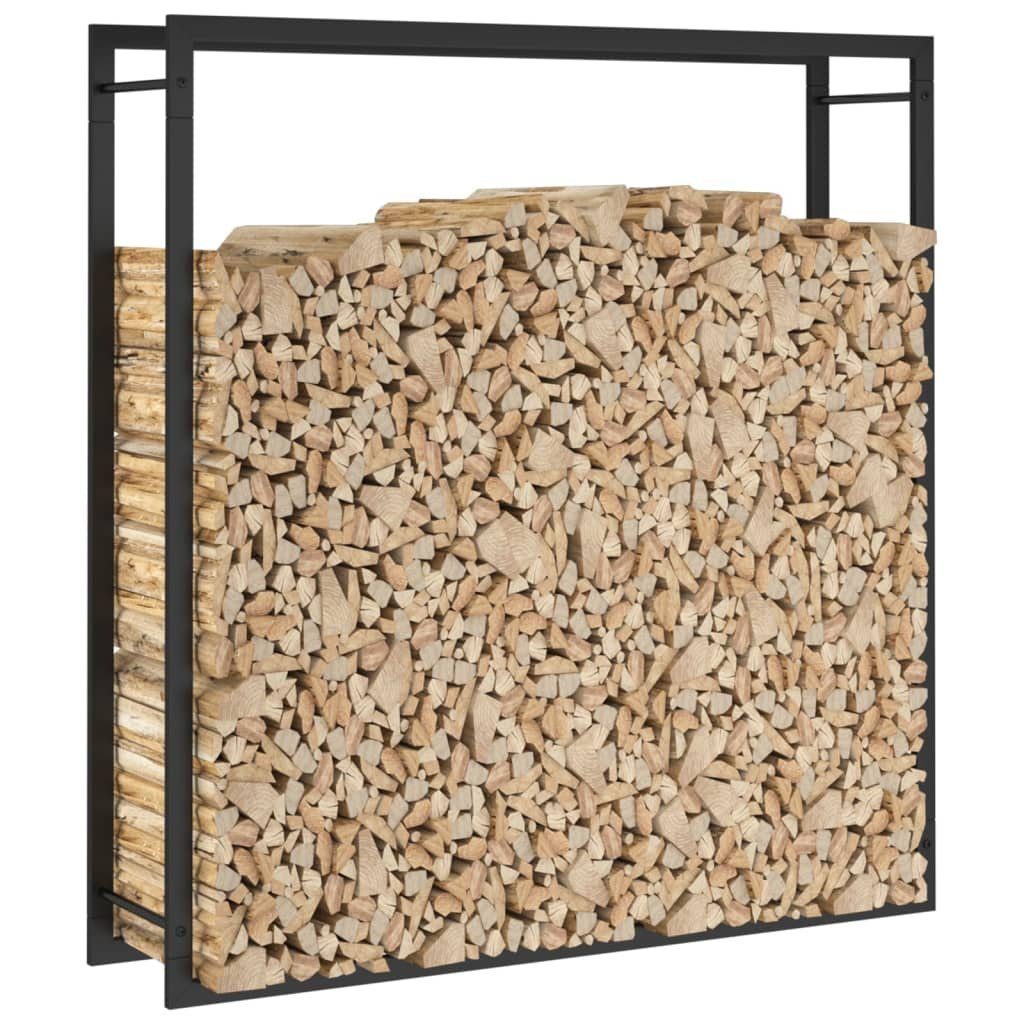 vidaXL Kaminholzregal 110 x 28 x 116 cm Kaminholzregal Brennholzregal Kaminholzlager Holzlag, BxTxH:110x28x116 cm