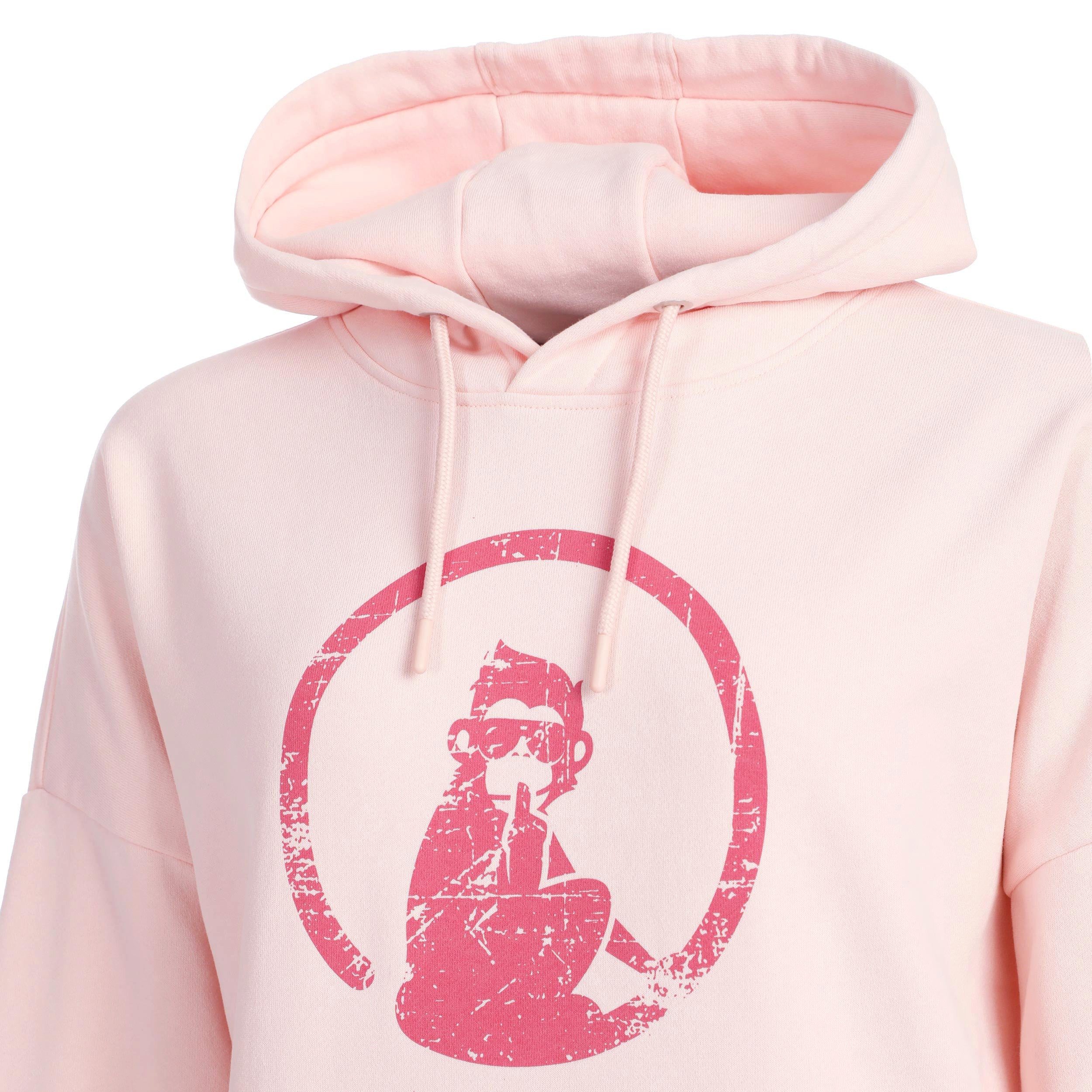 Quiet Please Kapuzensweatshirt Washed Out Oversize