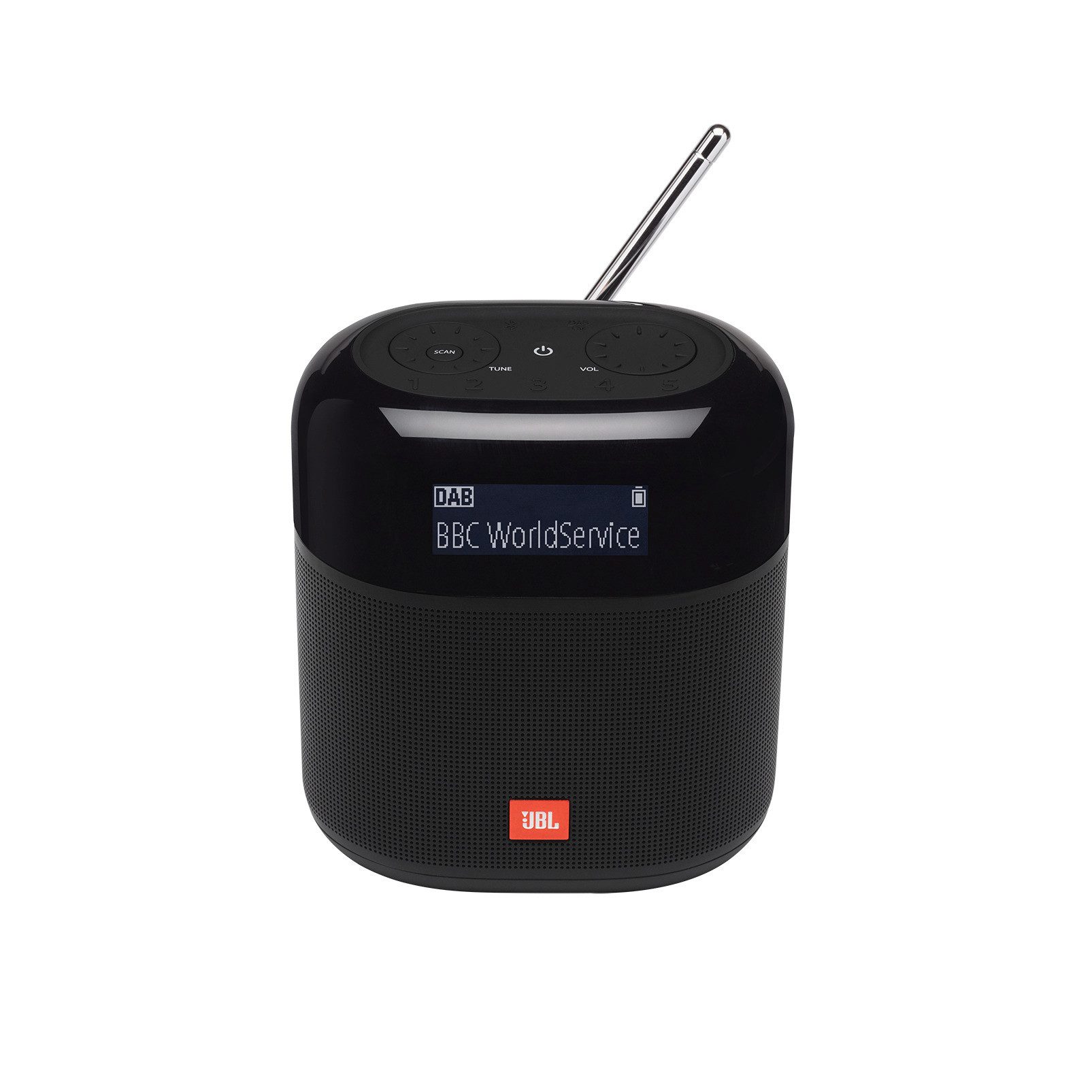 JBL JBL DAB Radio XL, schwarz, ohne Ladeadapter Digitalradio (DAB) (Digitalradio (DAB), FM-Tuner, 10,00 W)