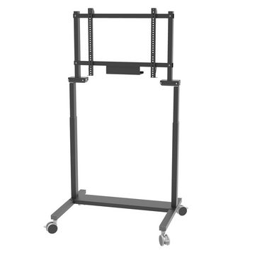 Celexon Display Rollwagen Adjust-42100MB - 65cm Monitorständer, (bis 100 Zoll, elektrisch höhenverstellbar, max VESA 800 x 600, schwarz)