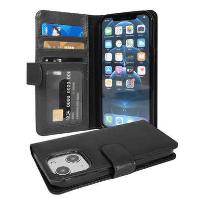 Cadorabo Handyhülle Apple iPhone 13 MINI Apple iPhone 13 MINI, Klappbare Handy Schutzhülle - Hülle - mit Standfunktion und Kartenfach