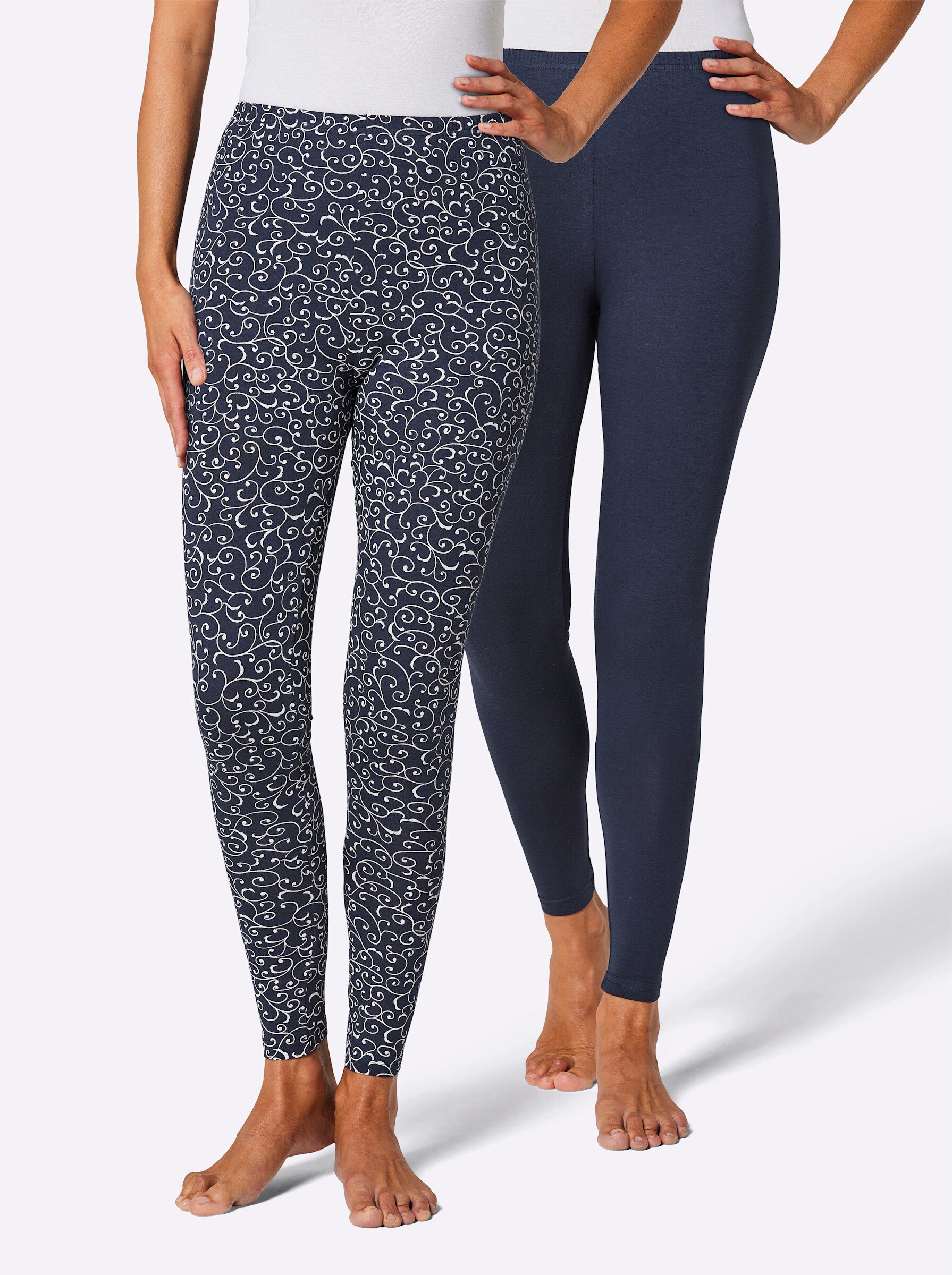 Doppelpack im Leggings Homewearhose WEIDEN WITT (2-tlg),