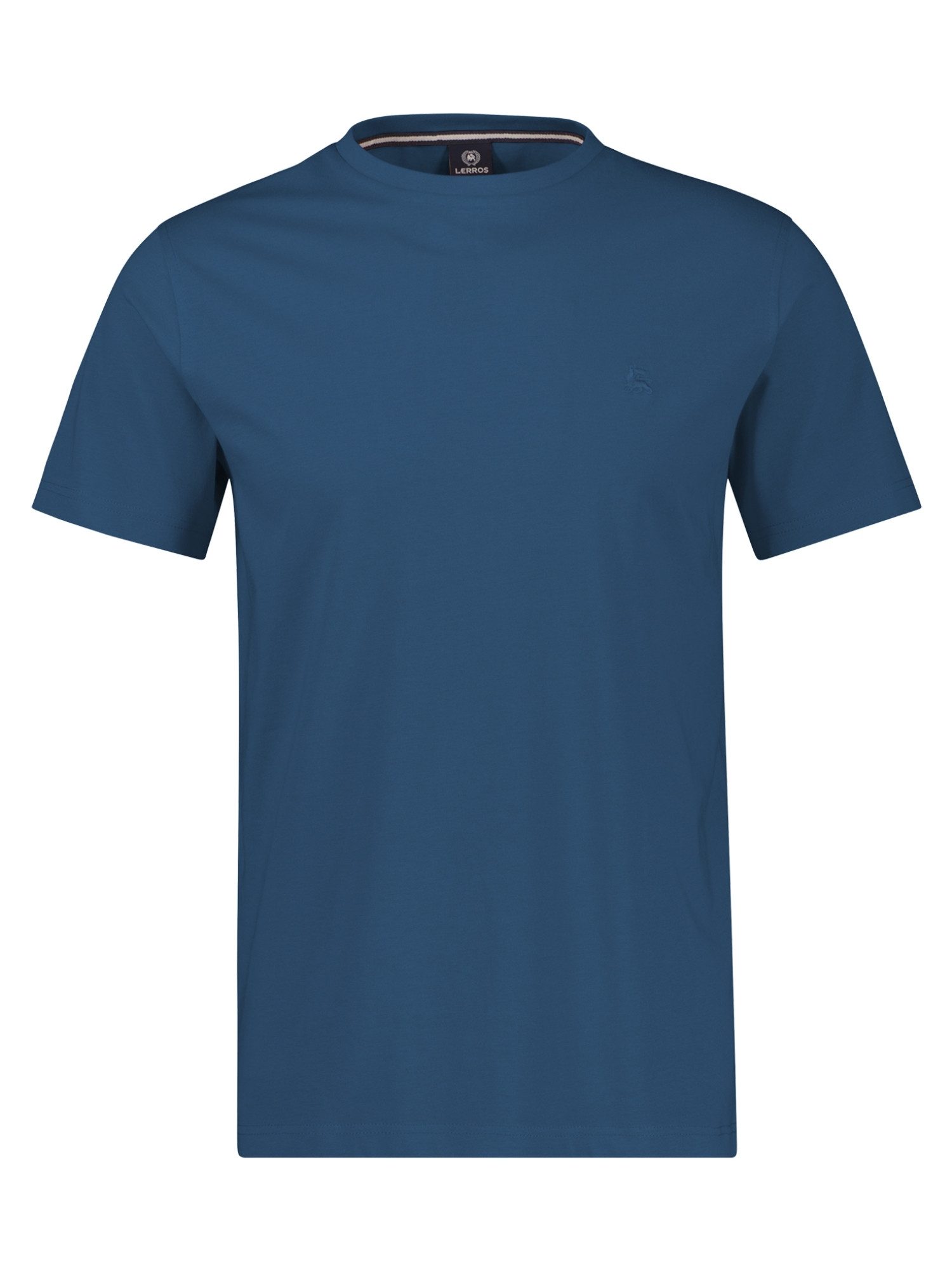 LERROS T-Shirt T-Shirt mit Rundhalsausschnitt Herren Shirt aus 100% Baumwolle, einfarbig, Jersey-Qualität