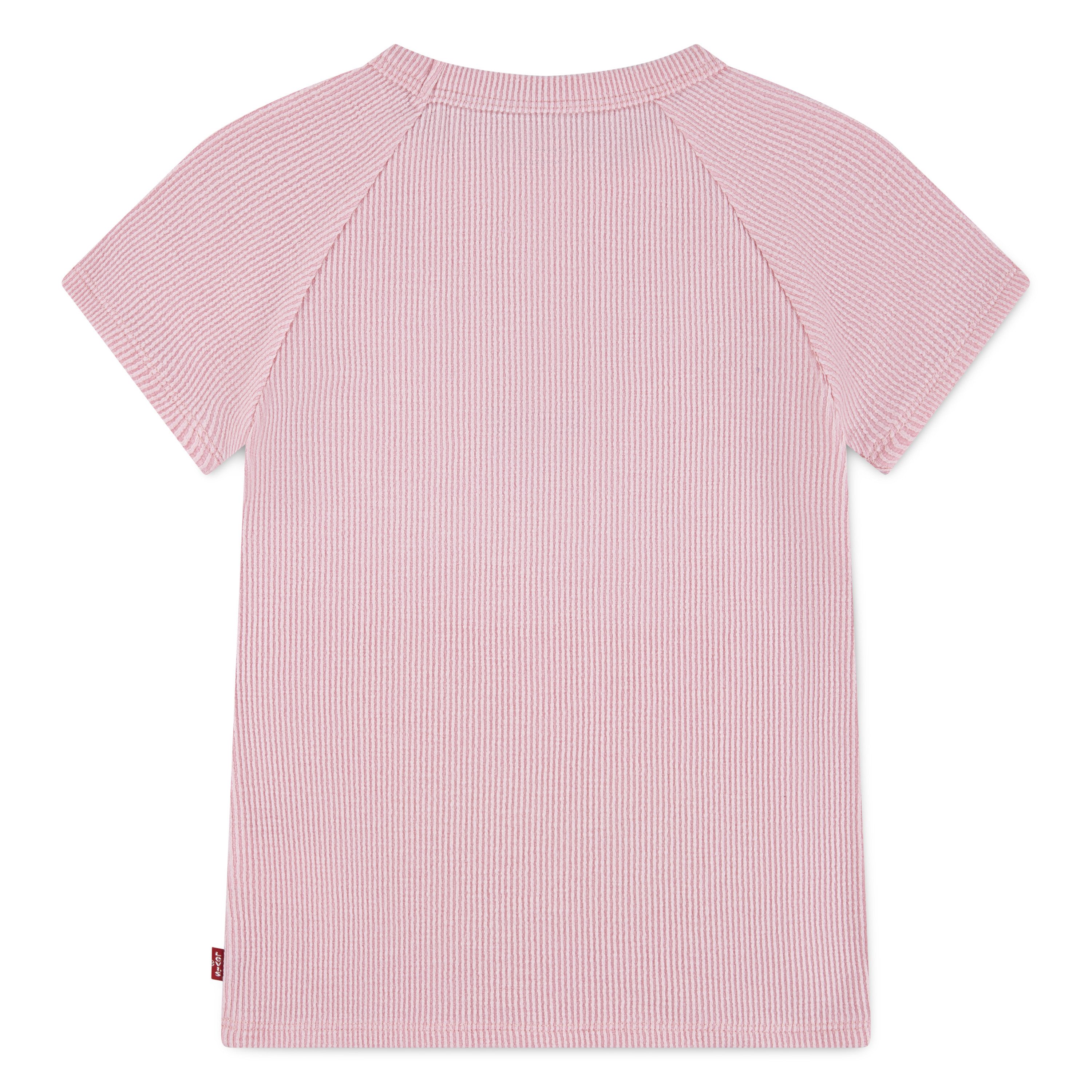 Levi's® Kids Rundhalsshirt LVG COLOR BLOCK RAGLAN in feiner Rippstruktur, for Girls