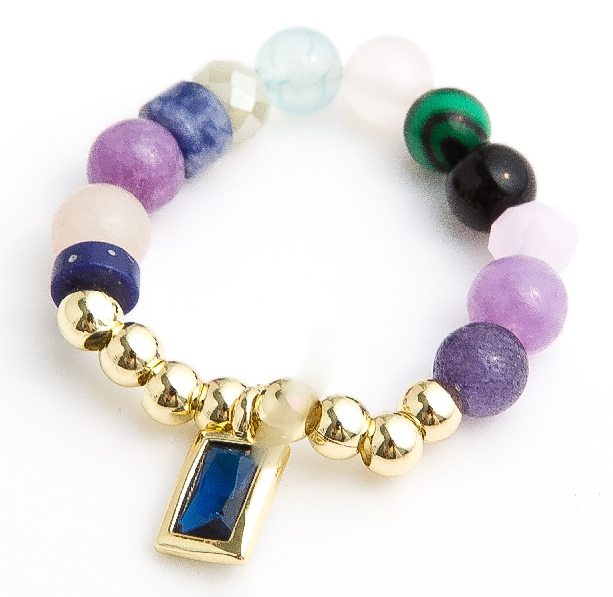 LK Trend & Style Perlenring verschiedene Farben, Klasse Begleiter zu jedem Outfit