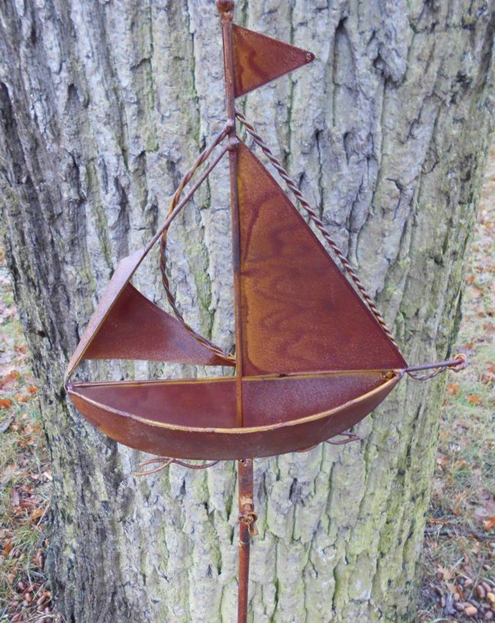 Deko-Impression Gartenstecker Gartenstab Segelschiff Beetstab Stecker günstig online kaufen