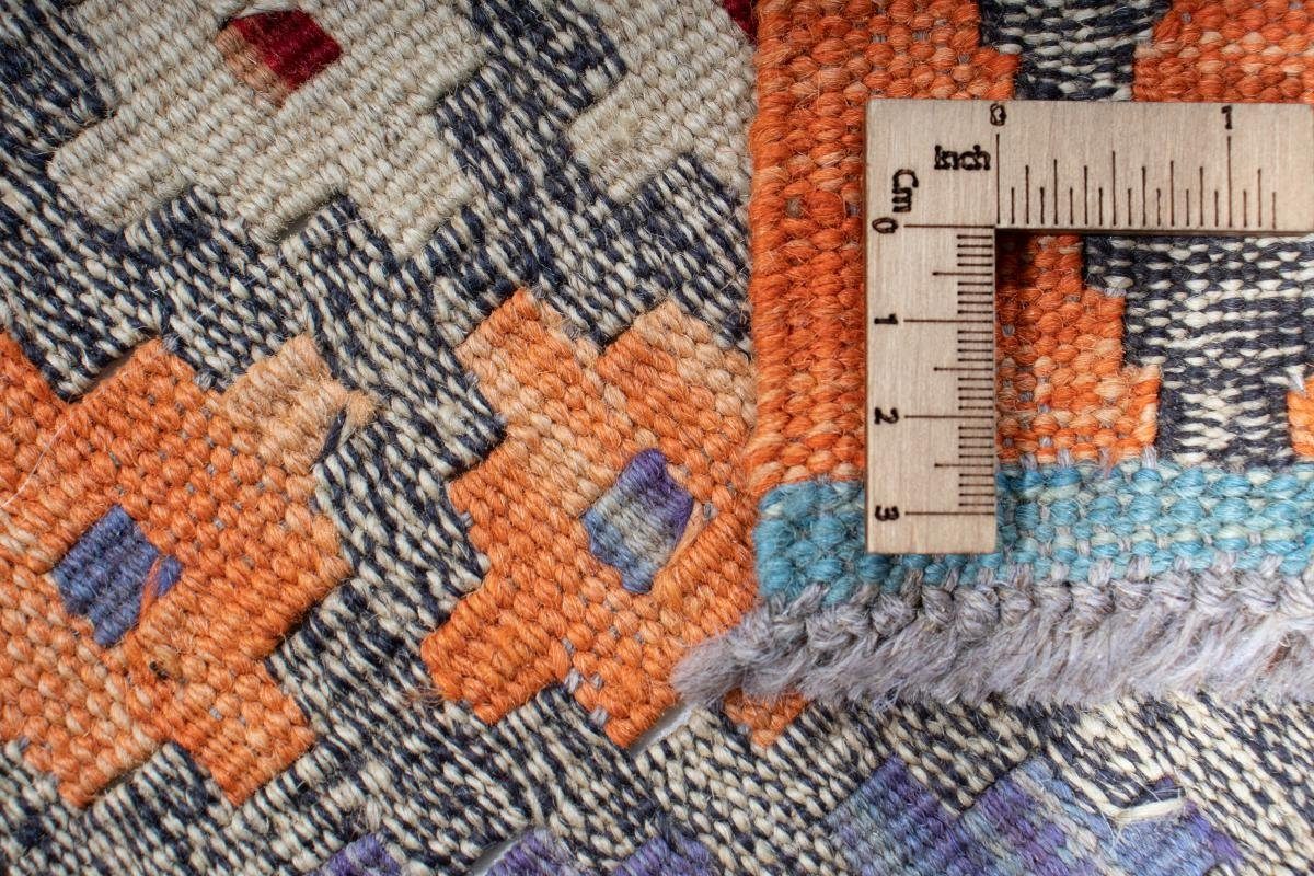 Handgewebter Orientteppich, mm 3 Nain Orientteppich Trading, rechteckig, Afghan 258x348 Kelim Höhe: