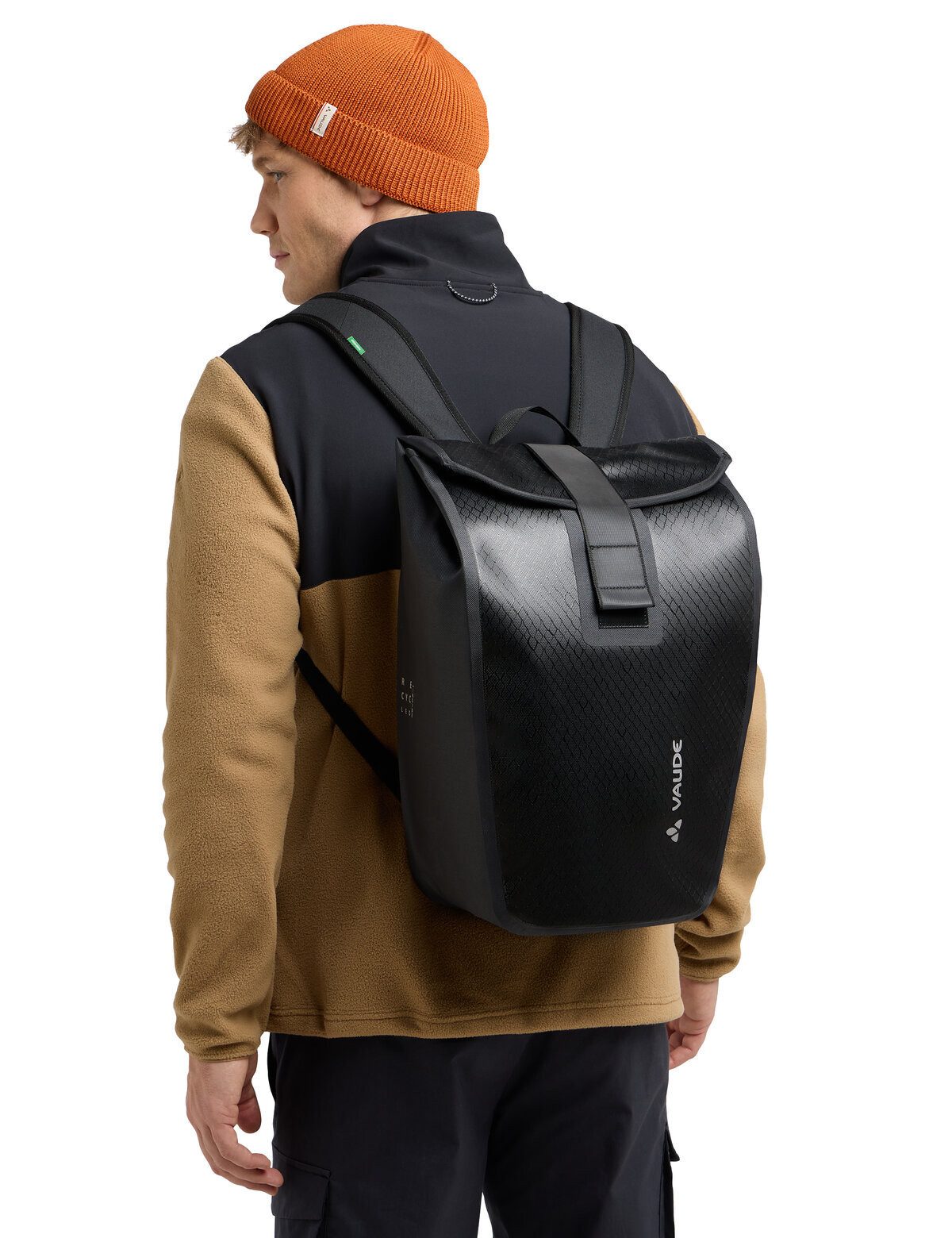 VAUDE Wanderrucksack Clubride Aqua 17 (Kein Set), wasserdichter 17 Liter Rucksack zum Radfahren in der Stadt