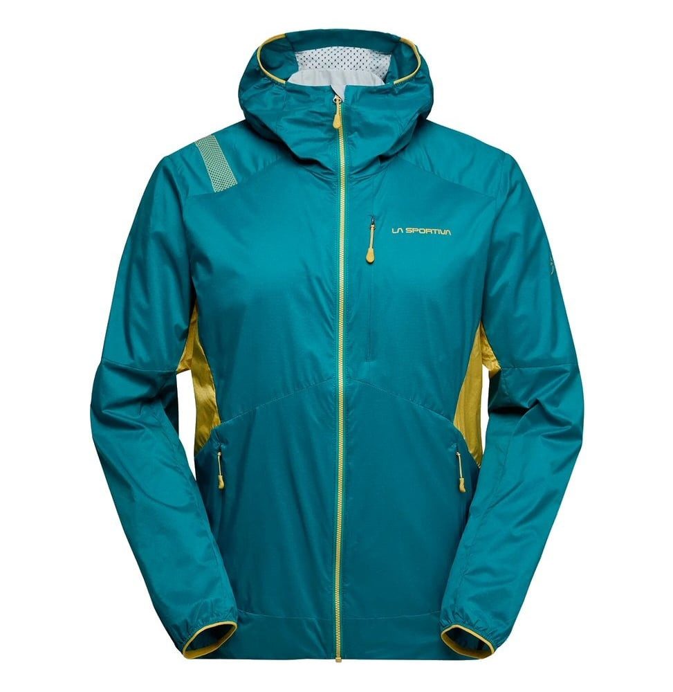 La Sportiva Hybridjacke Wanderjacke Across Lite (Isolationsjacke, winddicht, atmungsaktiv)