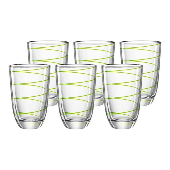 montana-Glas Glas Jolly Trinkgläser 430 ml 6er Set Glas