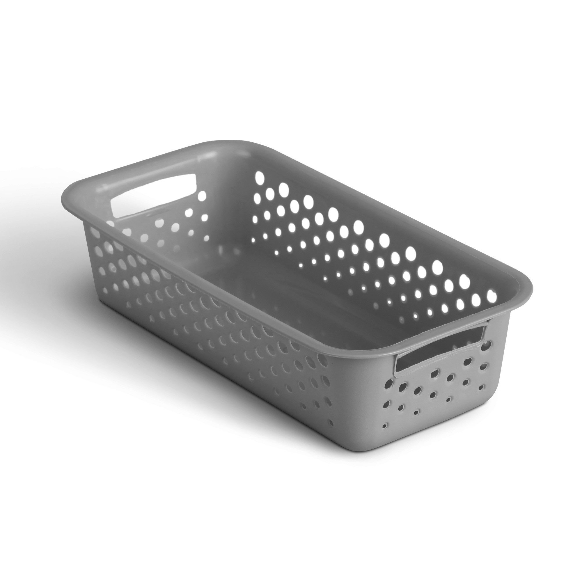Pro Home Aufbewahrungskorb Modularer Kunststoffkorb Kunststoff Box (1 St), Aufbewahrungsbox mit Griffen - BPA-Frei - Organizer Körbchen Bad Küche