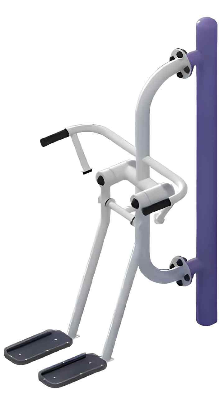 JVmoebel Fußtrainer Beinbeuger mit Wadenpresse für gezieltes Beintraining (Straßensportgeräte), Made in Europa