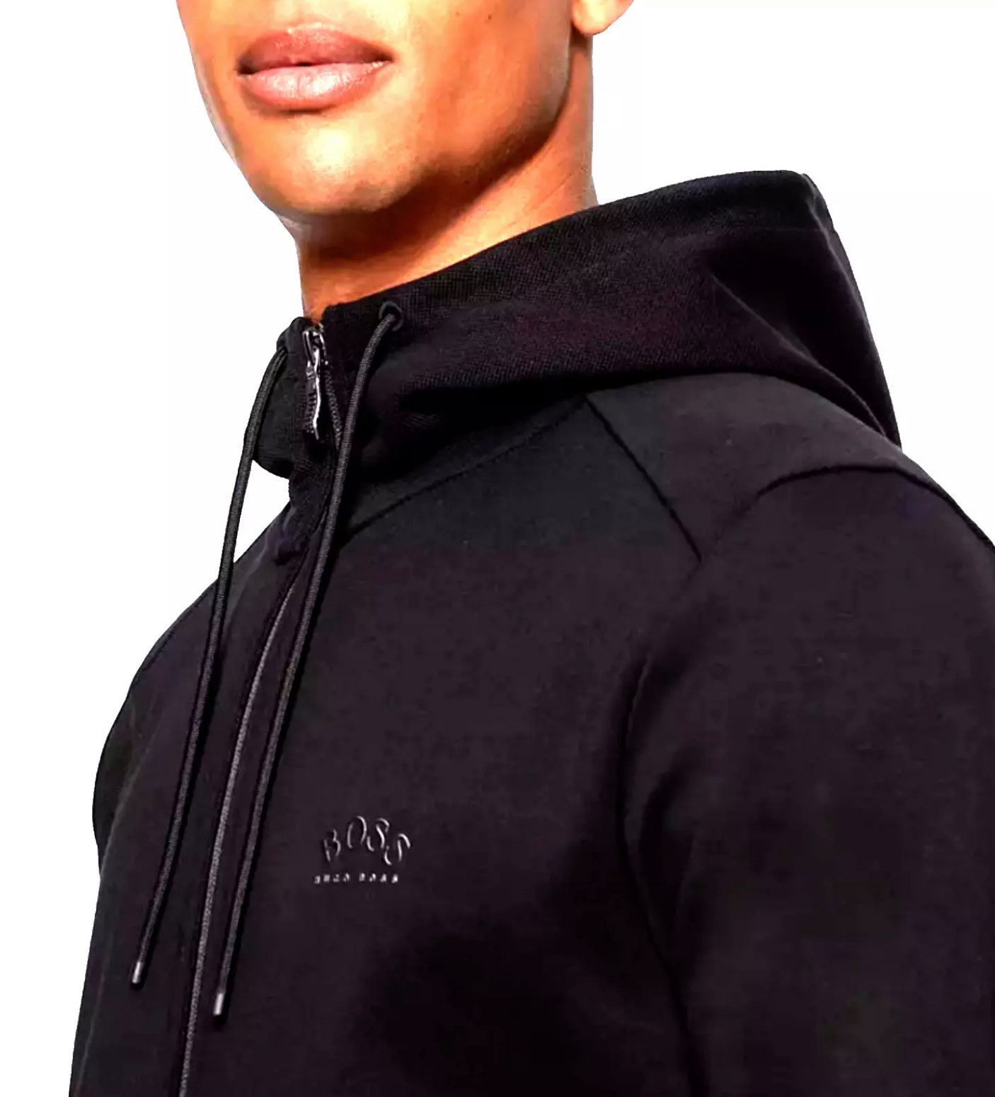 BOSS Kapuzensweatjacke Herren Saggy Circle Jacke