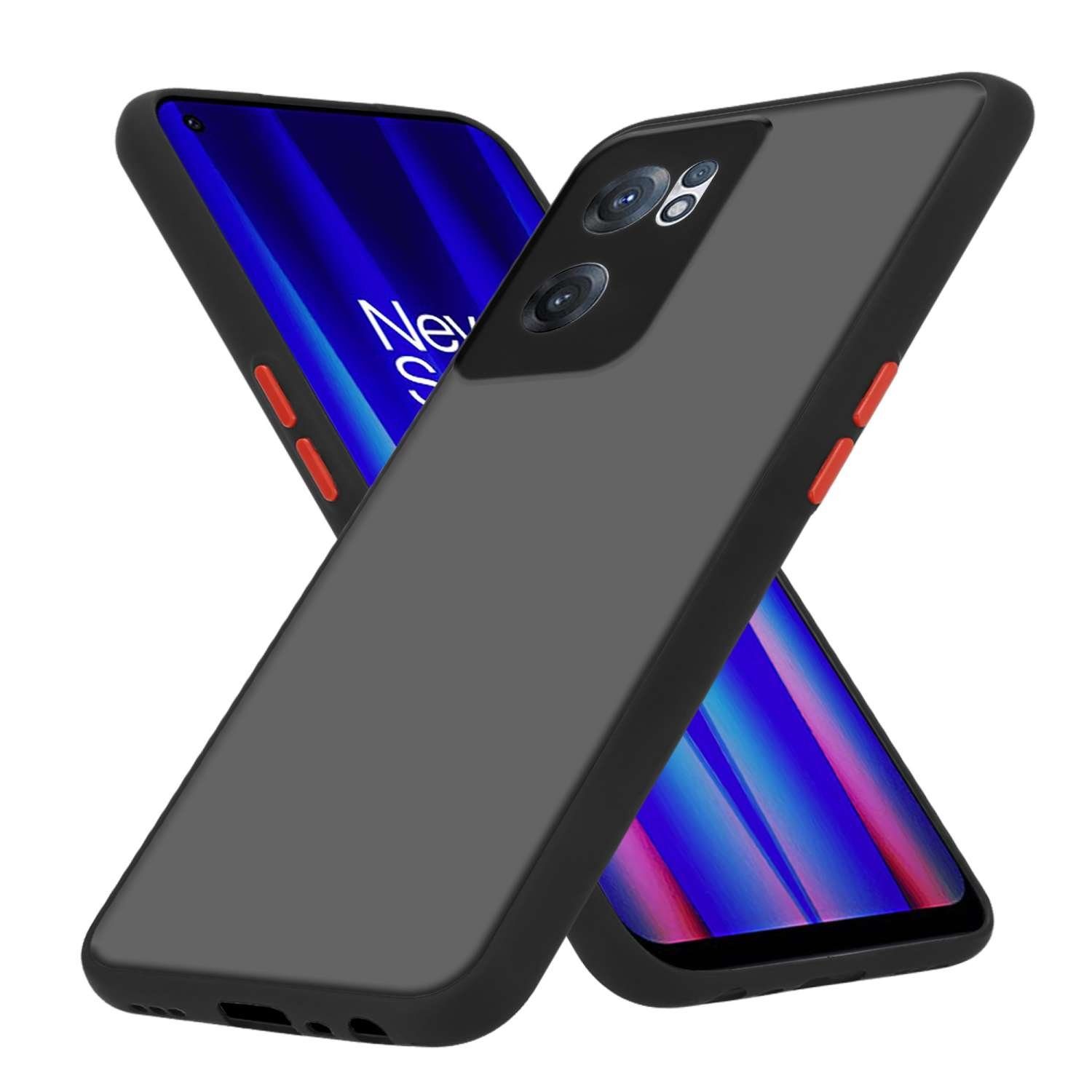 Cadorabo Handyhülle für OnePlus Nord CE 2 5G Hülle OnePlus Nord CE 2 5G, Handy Schutzhülle - Hülle - Ultra Slim Hard Cover Case - Bumper