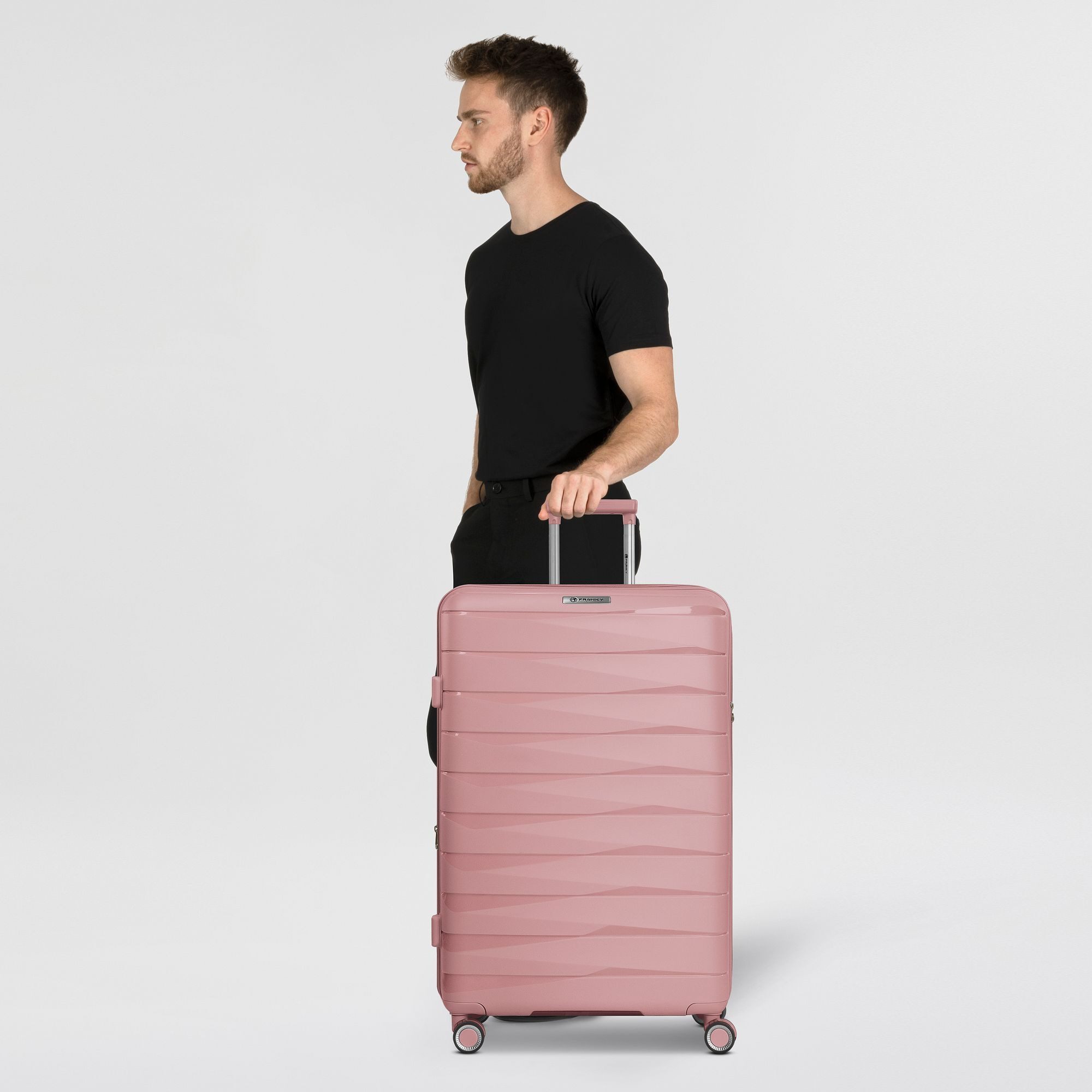 Franky Hartschalen-Trolley London, 4 Rollen, Polypropylen