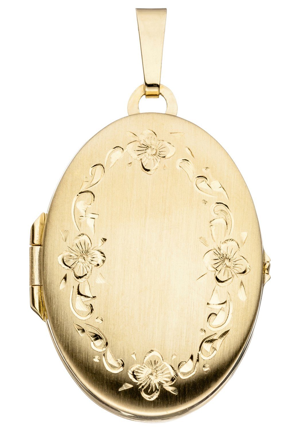 Medallionanhänger Anhänger Medaillon oval