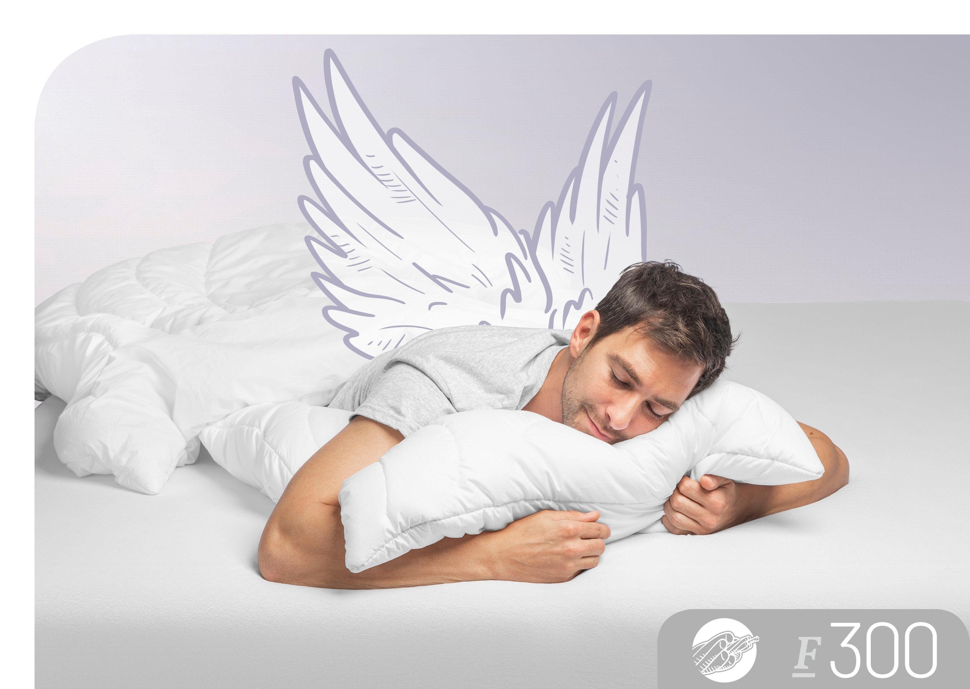 Schlafstil Baumwollkissen F300, hergestellt in Deutschland, allergikerfreundlich