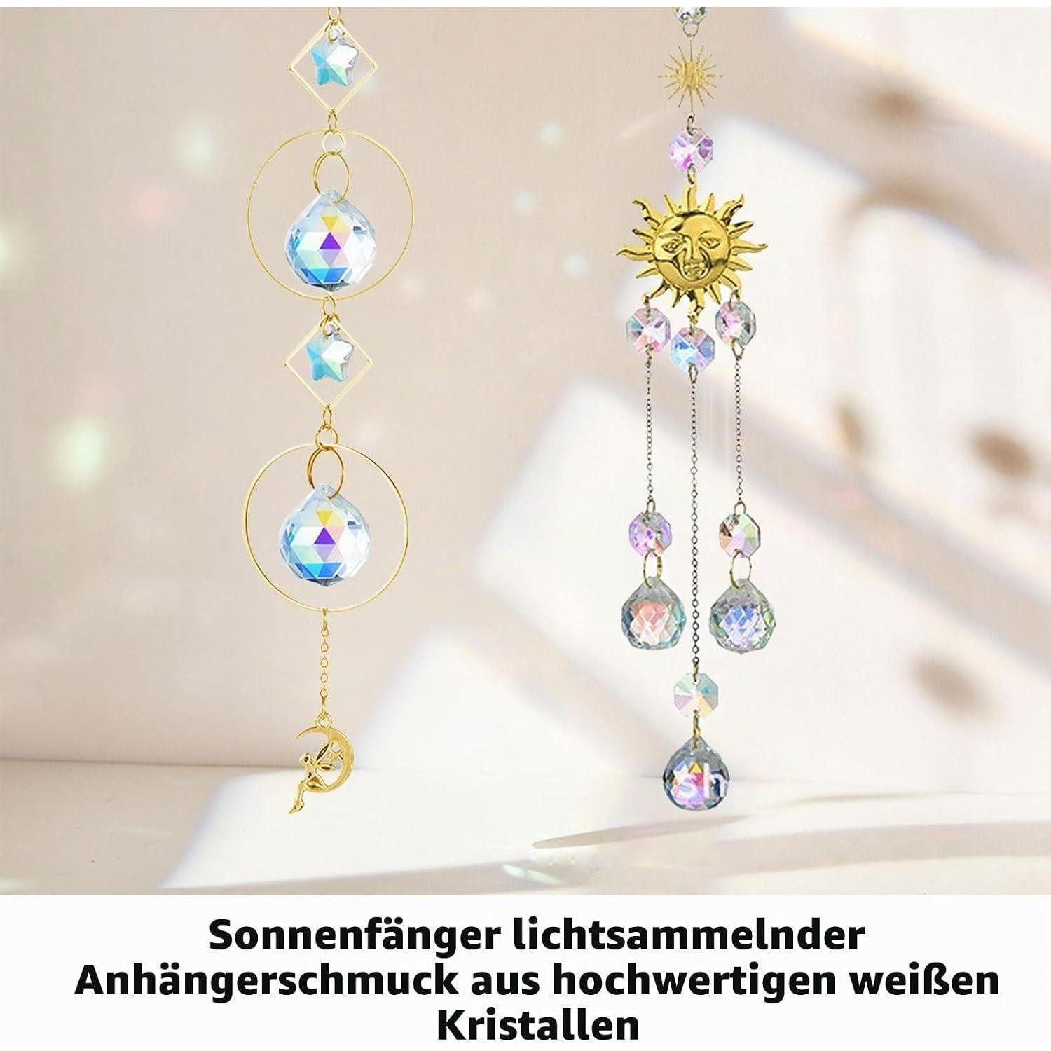 LuxusKollektion Fensterdekoration Windspiel mit Kristall Prisma – Bild 5 von 5