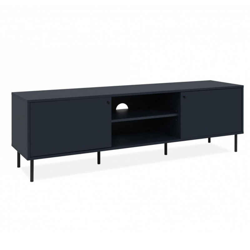 Finori Lowboard TV-Board Lowboard Sideboard CARACAS 56A Navy blau