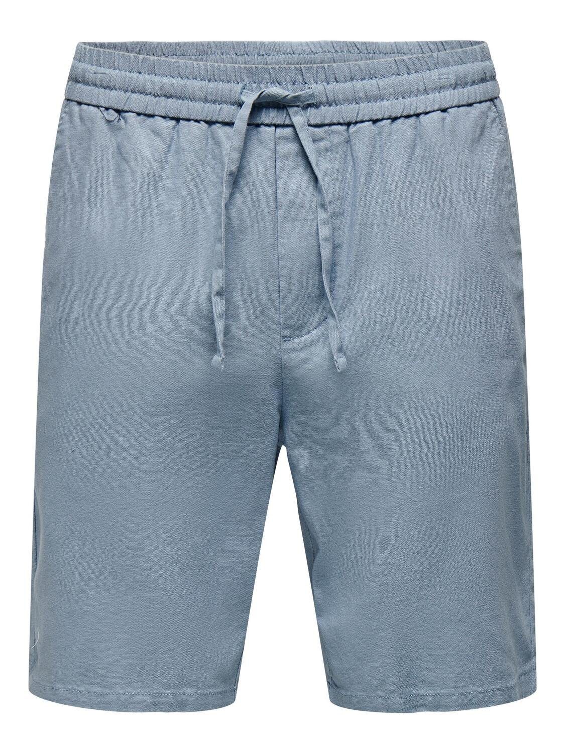 & 0007 ONSLINUS NOOS ONLY Stoffhose LIN COT SHORTS SONS