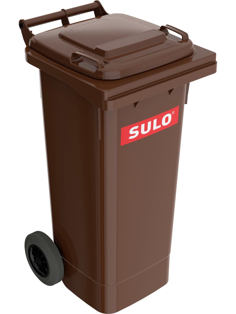 SULO Mülleimer Sulo Biomülltonne 80 L braun