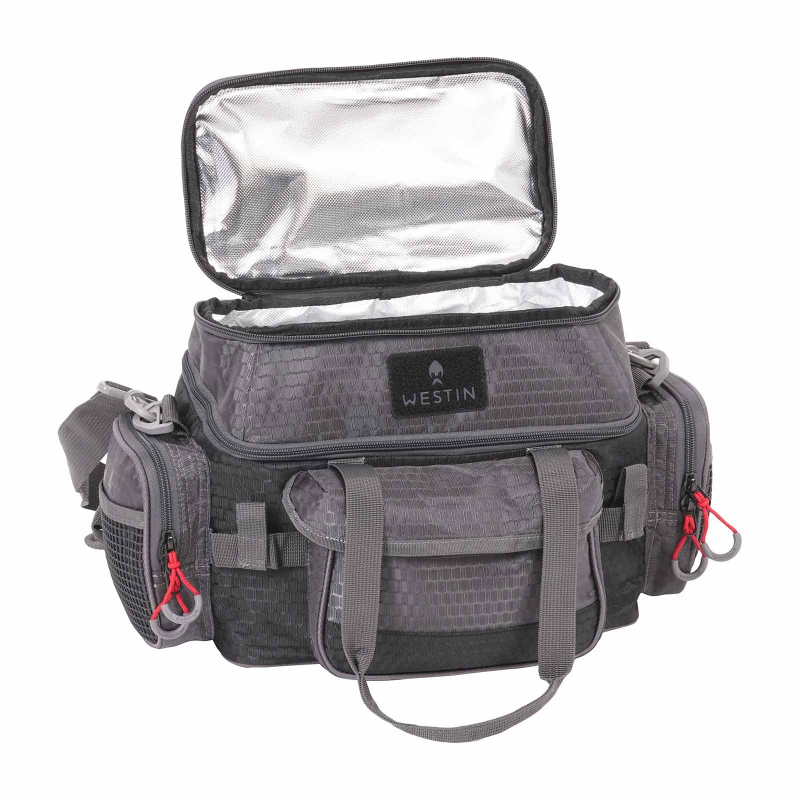 WESTIN Angelkoffer, Westin W4 Lure Bag Plus 4 Boxes Small Titanium Black Angeltasche
