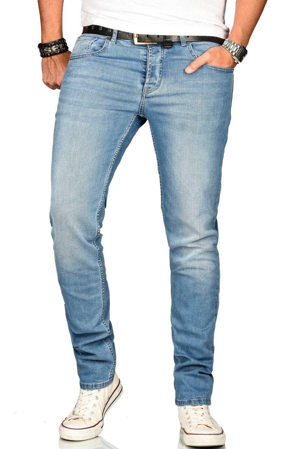 Alessandro Salvarini Stretch-Jeans ASAngelo Angenehme Passform durch vorhan günstig online kaufen
