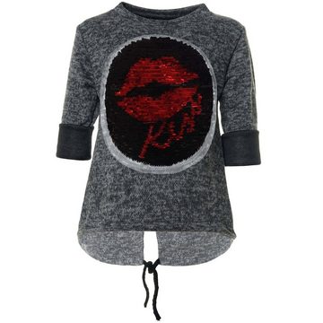 BEZLIT Sweatshirt Mädchen Wende Pailletten Pullover (1-tlg) mit Wendepailletten