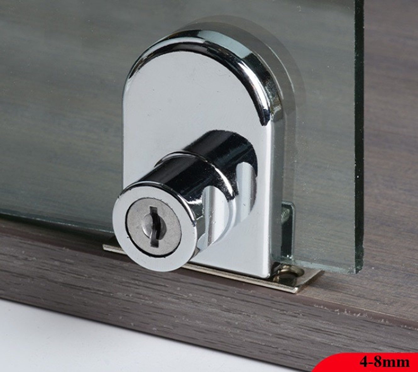 BAYLI Regal Glasschranktürschloss, Sicherheitsschloss für Glas Vitrine, Gla günstig online kaufen