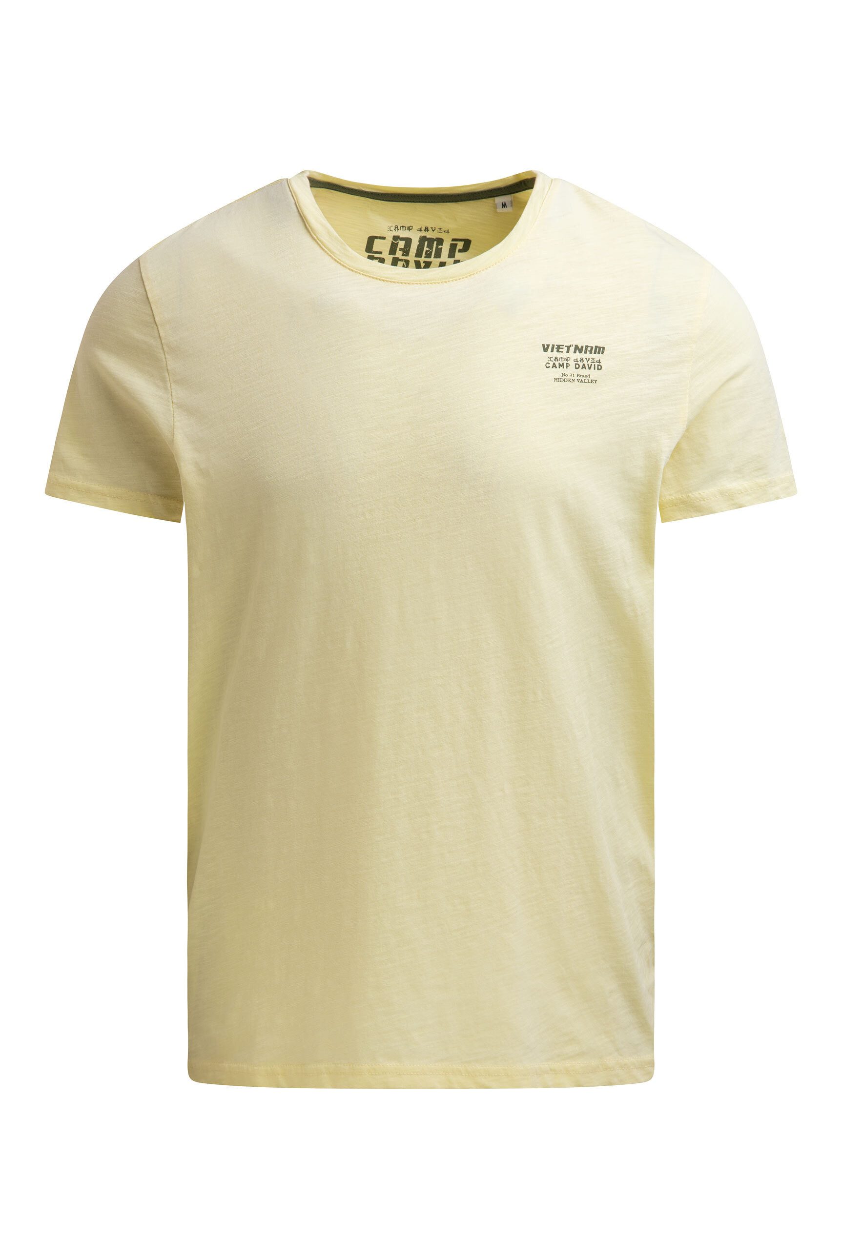 CAMP DAVID Rundhalsshirt mit Necktape