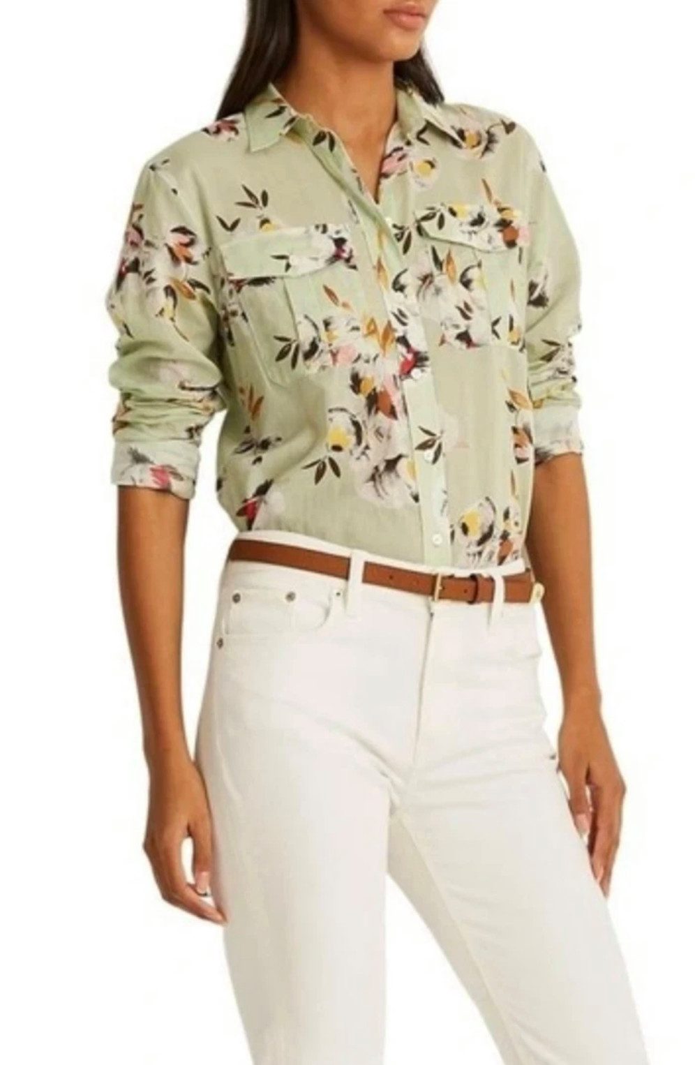 Polo Ralph Lauren Блузкиtop Blumenprint Bluse Hemdbluse