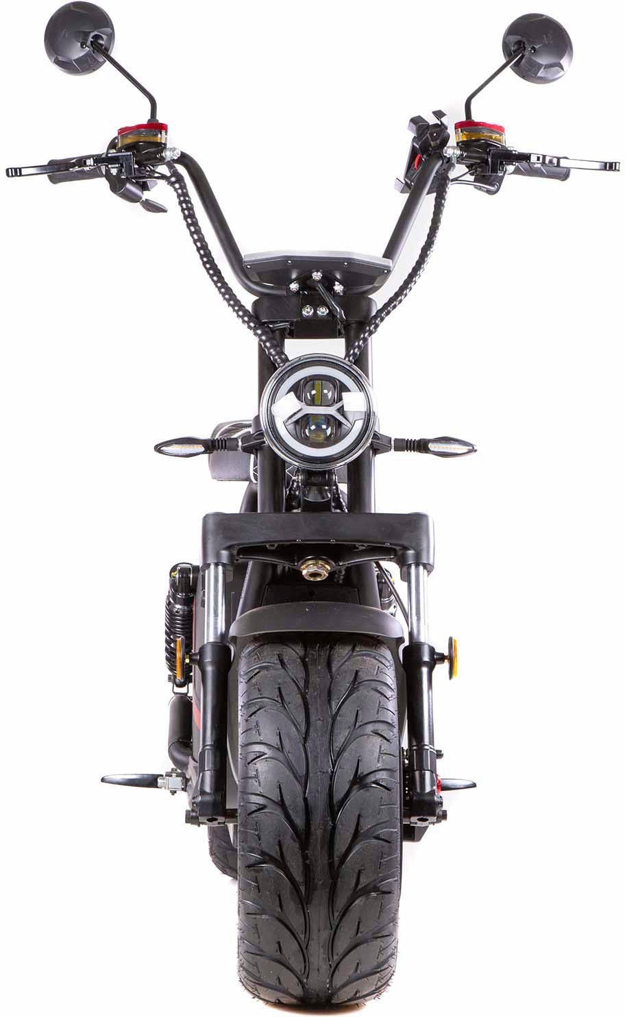 45 Chopper km/h PRO, SXT E-Motorroller Scooters schwarz S matt