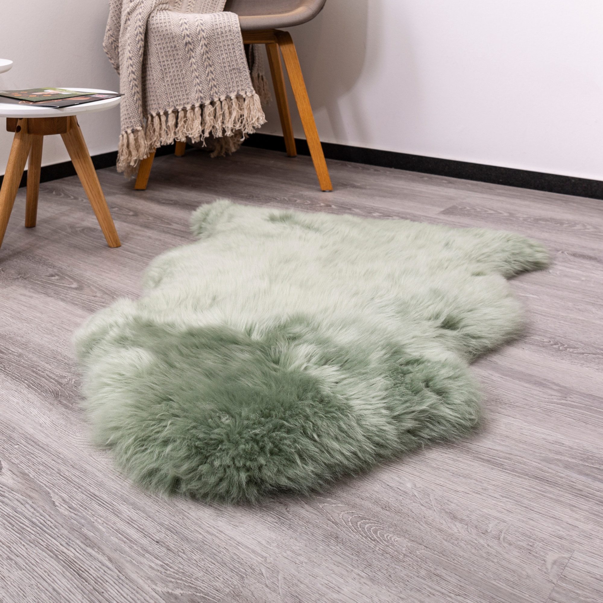 LUXOR living Fellteppich Schaffell Namika, fellförmig, Höhe: 50 mm, echtes Lammfell, weich & flauschig, große Farbauswahl, in 2 Größen